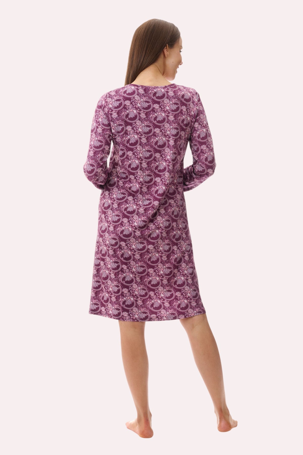 Chloe short nightie with inner bra