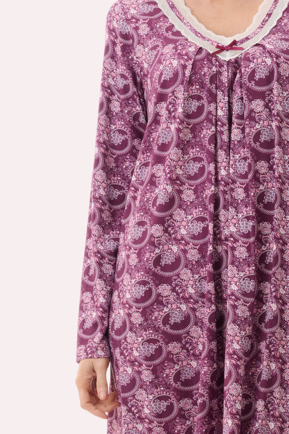 Chloe short nightie with inner bra