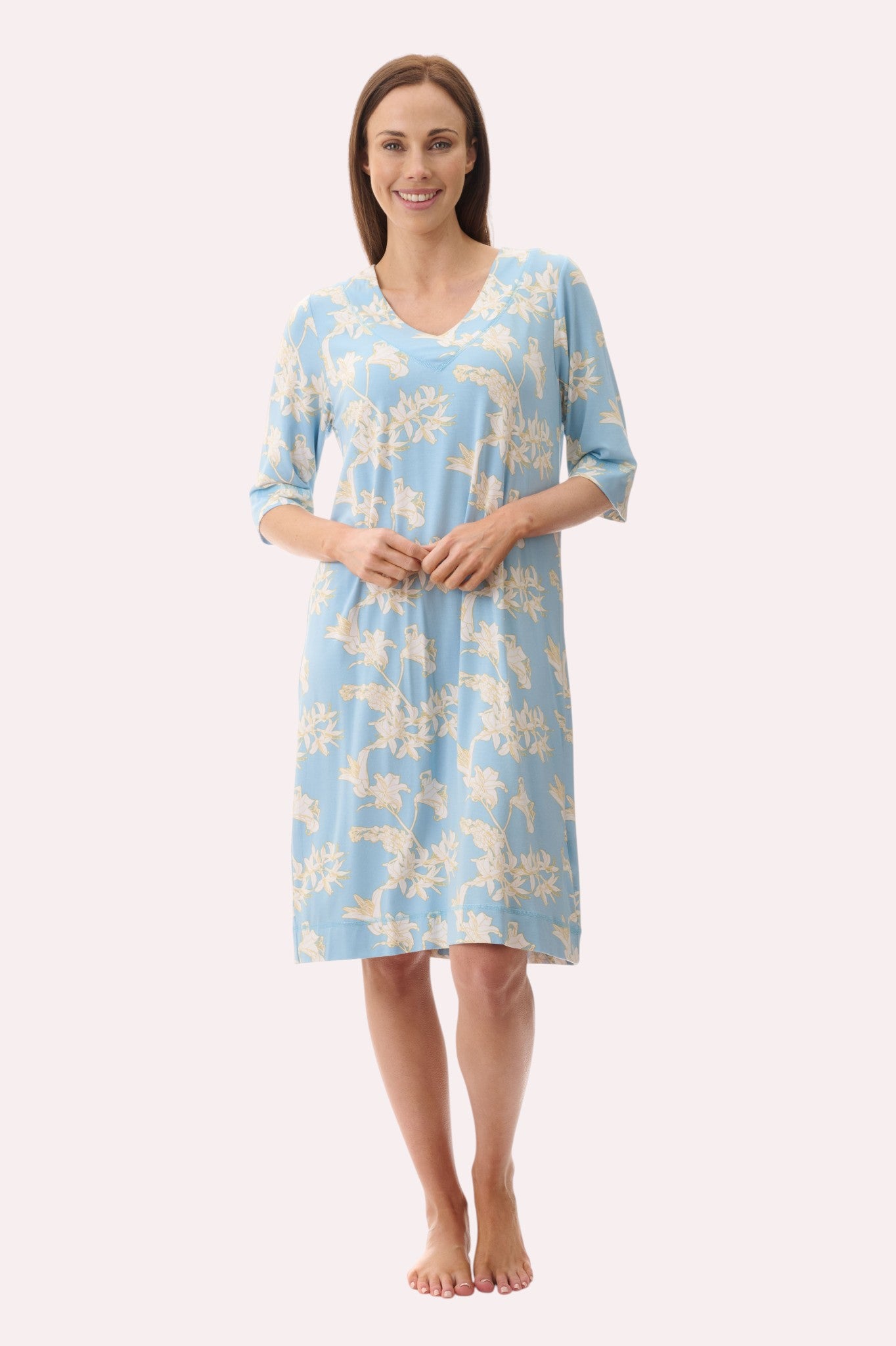 7LG84G - Gia short sleeve short nightie