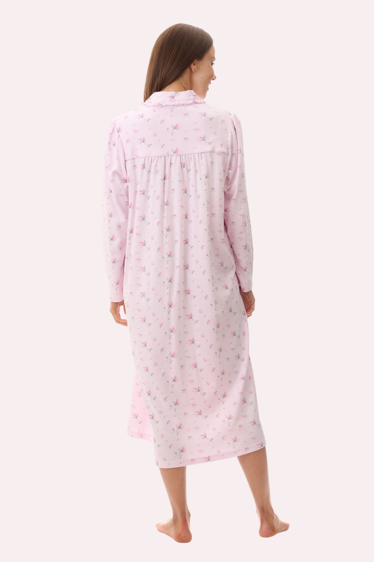 7LK28Y - Yana mid collared nightie