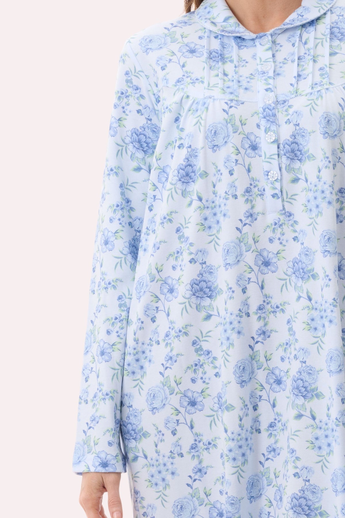 7LK86M - Mira mid collared nightie