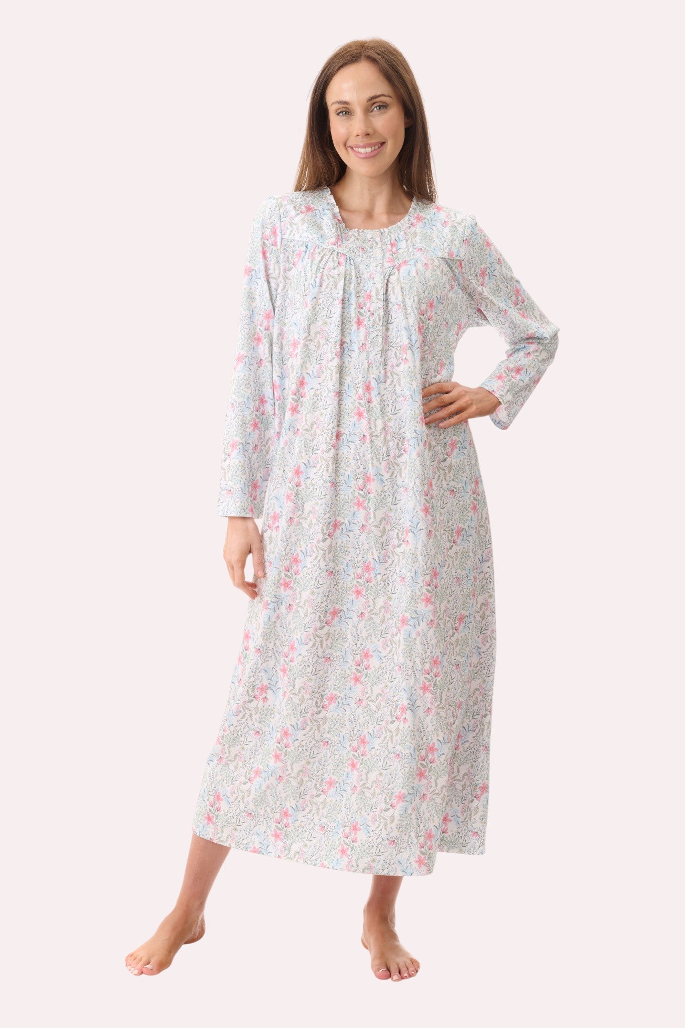 7LP37V - Vicky long nightie