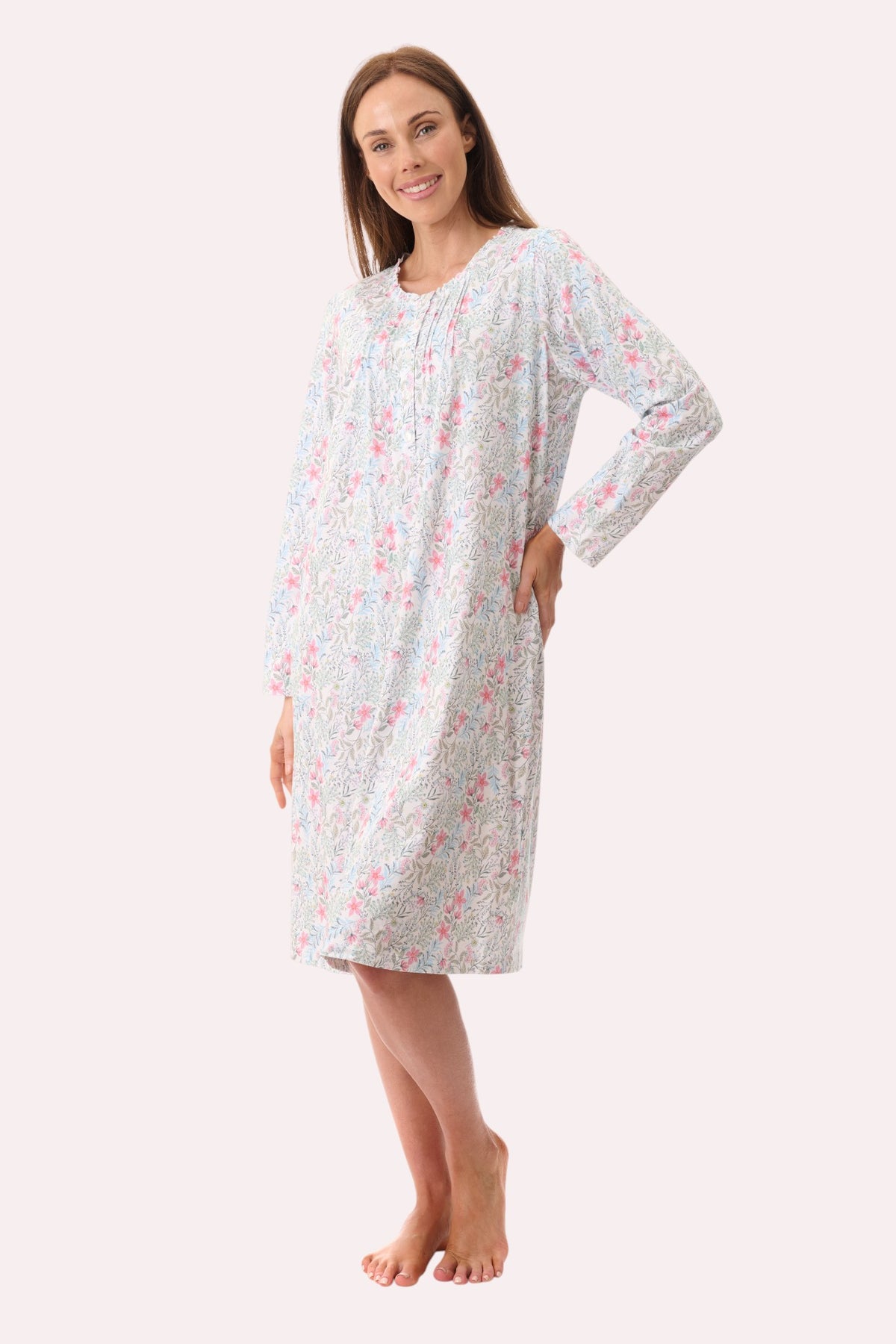 7LP39V - Vicky short nightie