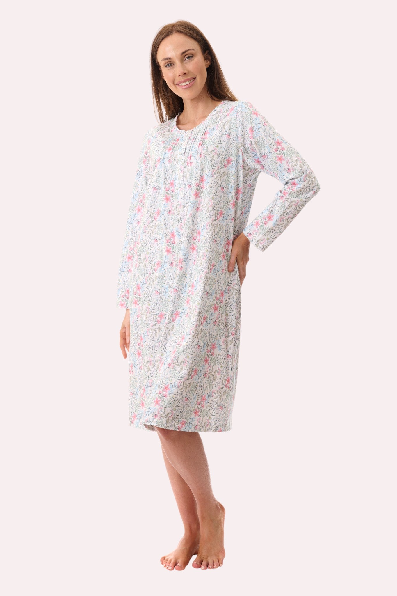 7LP39V - Vicky short nightie