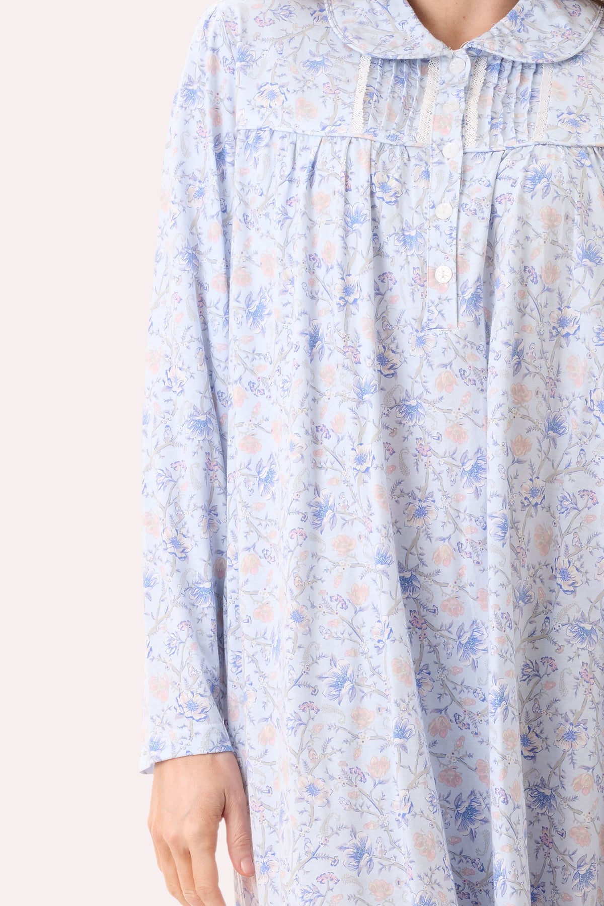 Poppy mid collared nightie