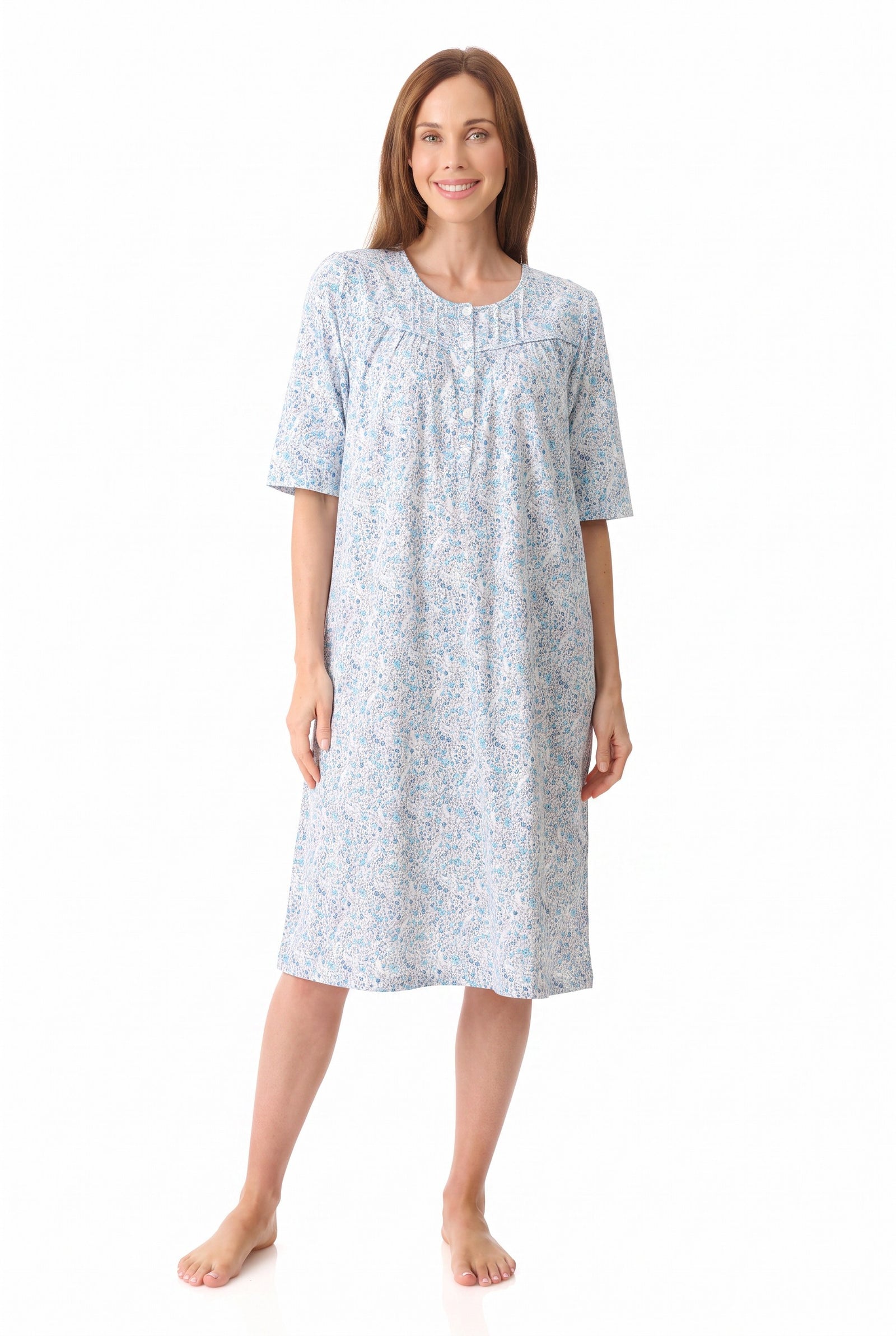 Windsor half sleeve short nightie