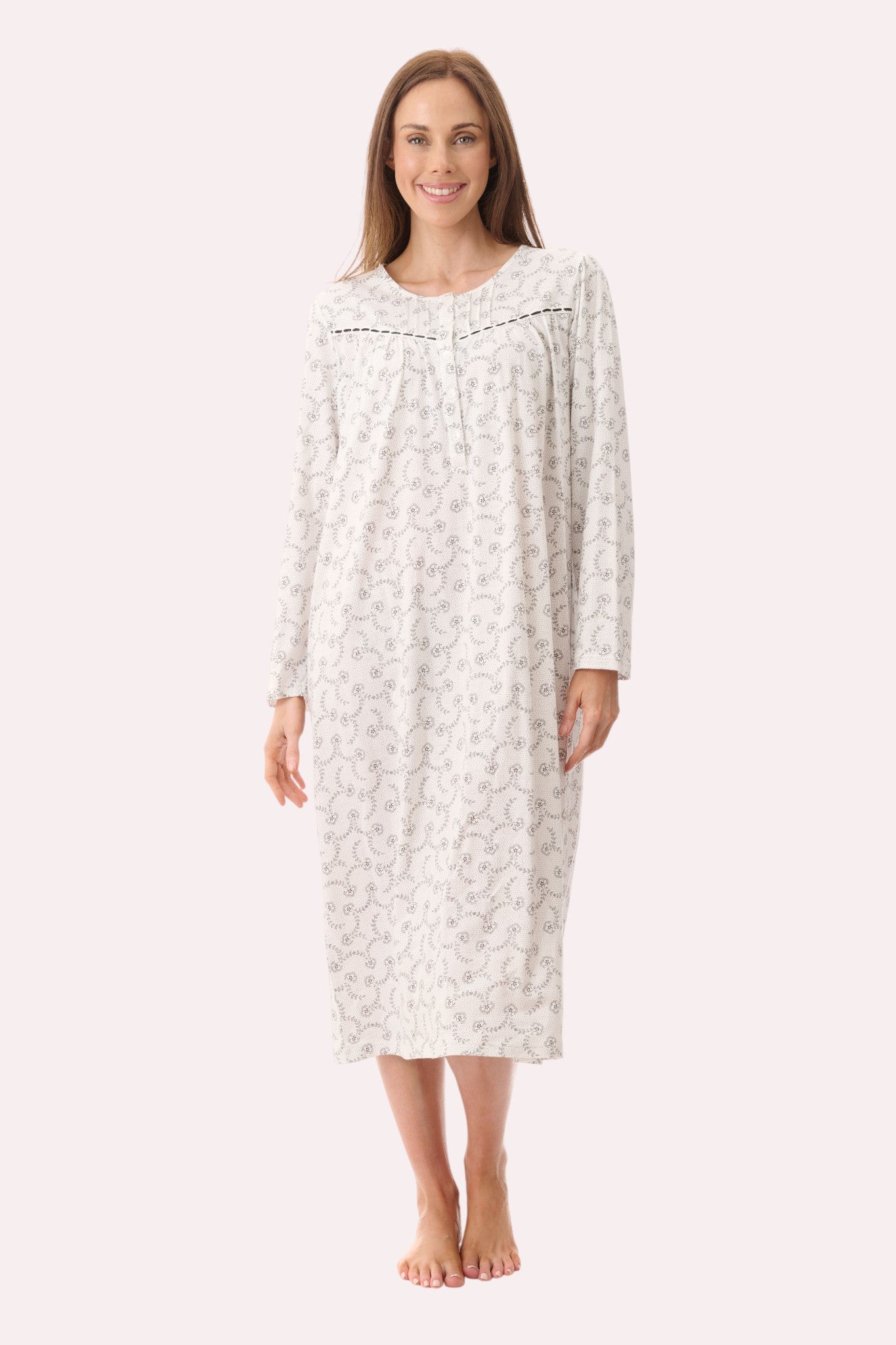 7LP66N - Nadia mid nightie