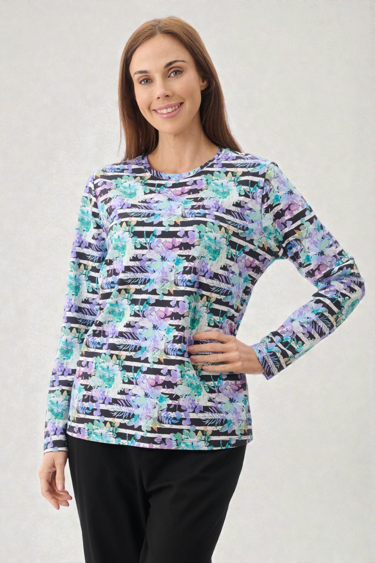 Miller print top