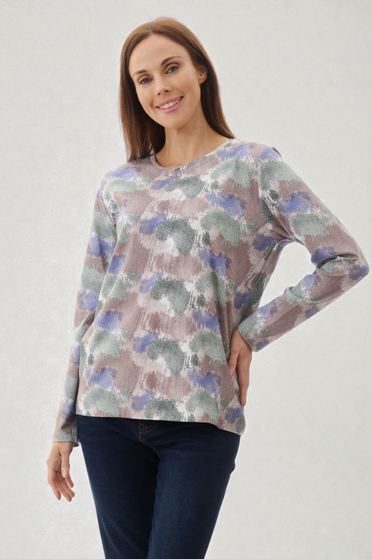 Walker rope neck top