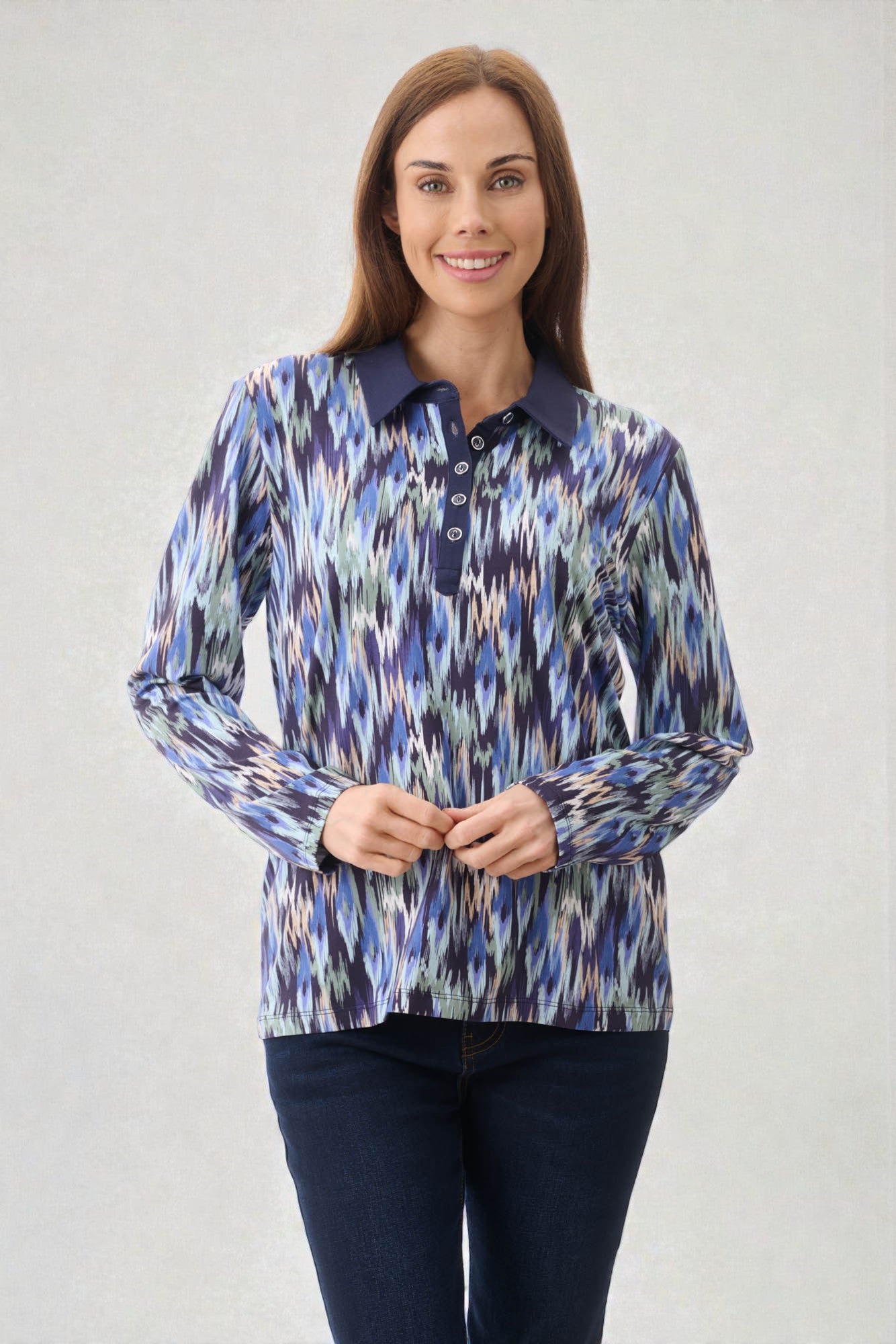 Kumar print polo