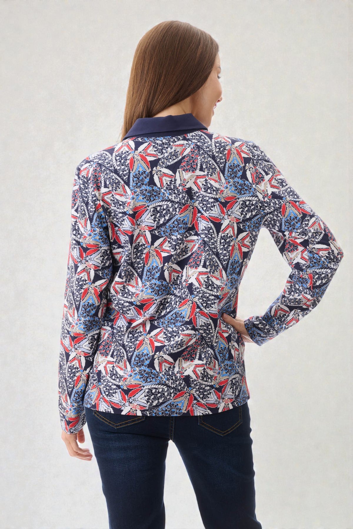 Smith print polo