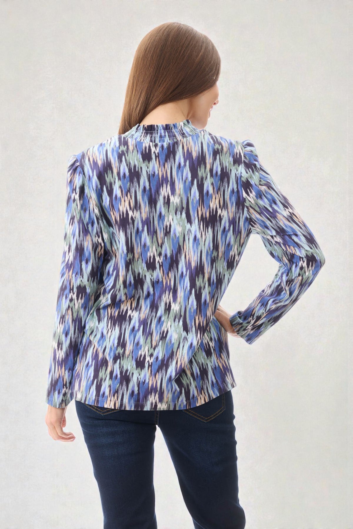 Kumar high neck top