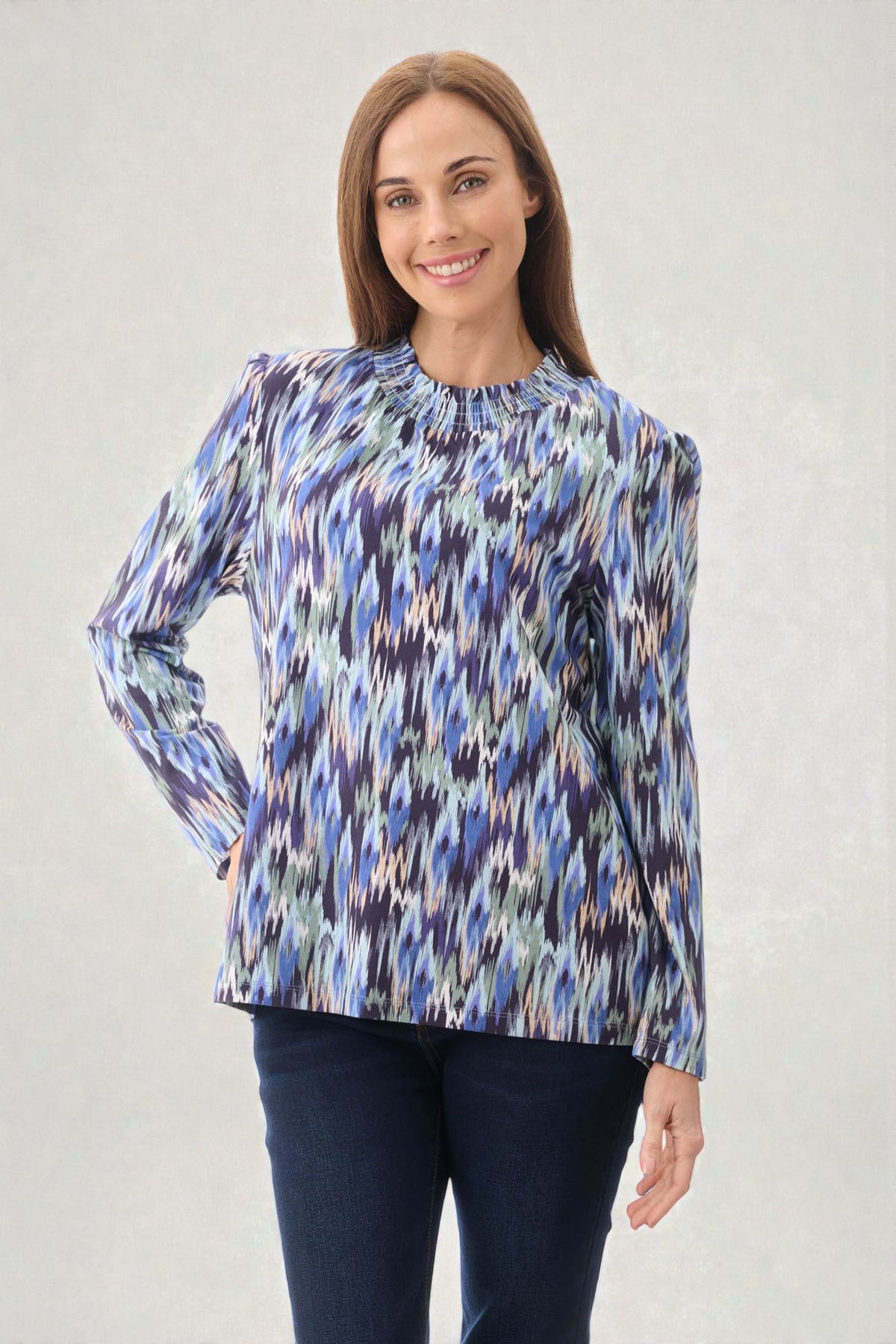 Kumar high neck top