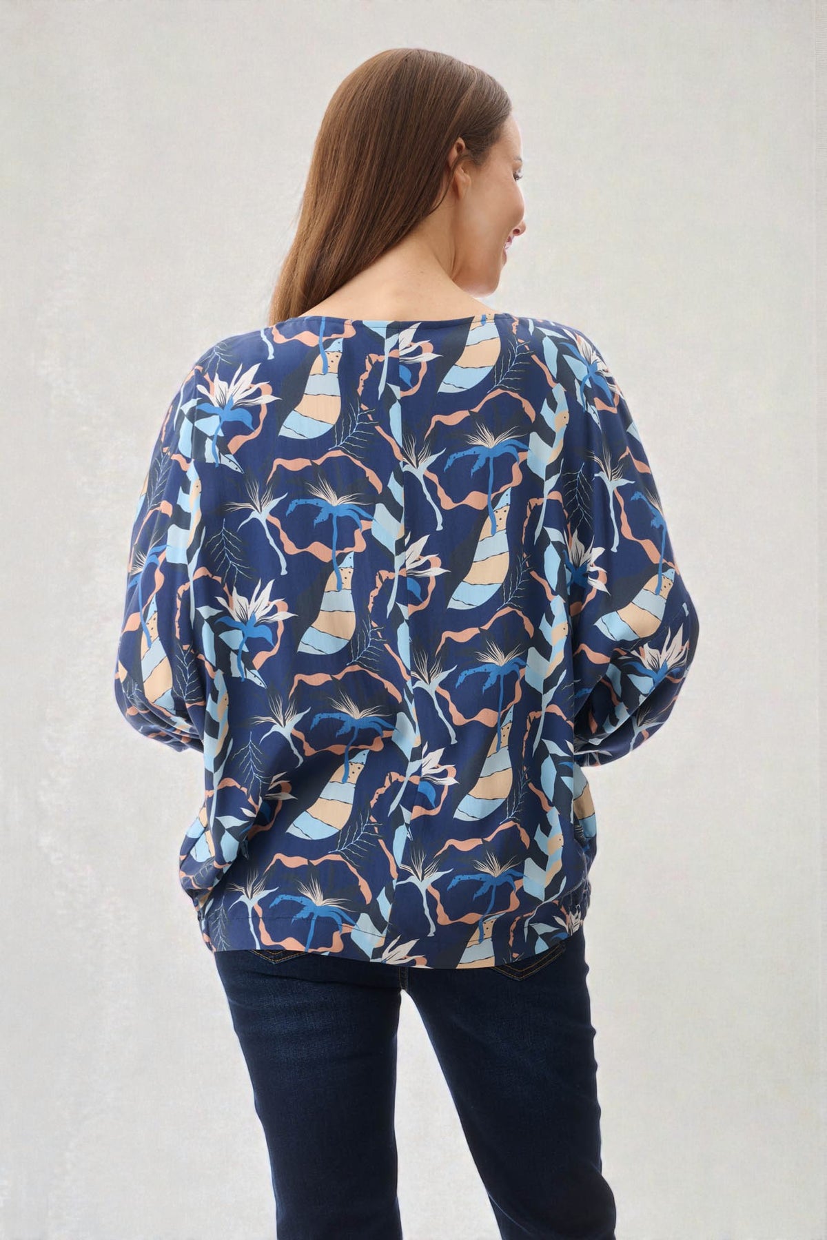 Davies dolman sleeve blouse