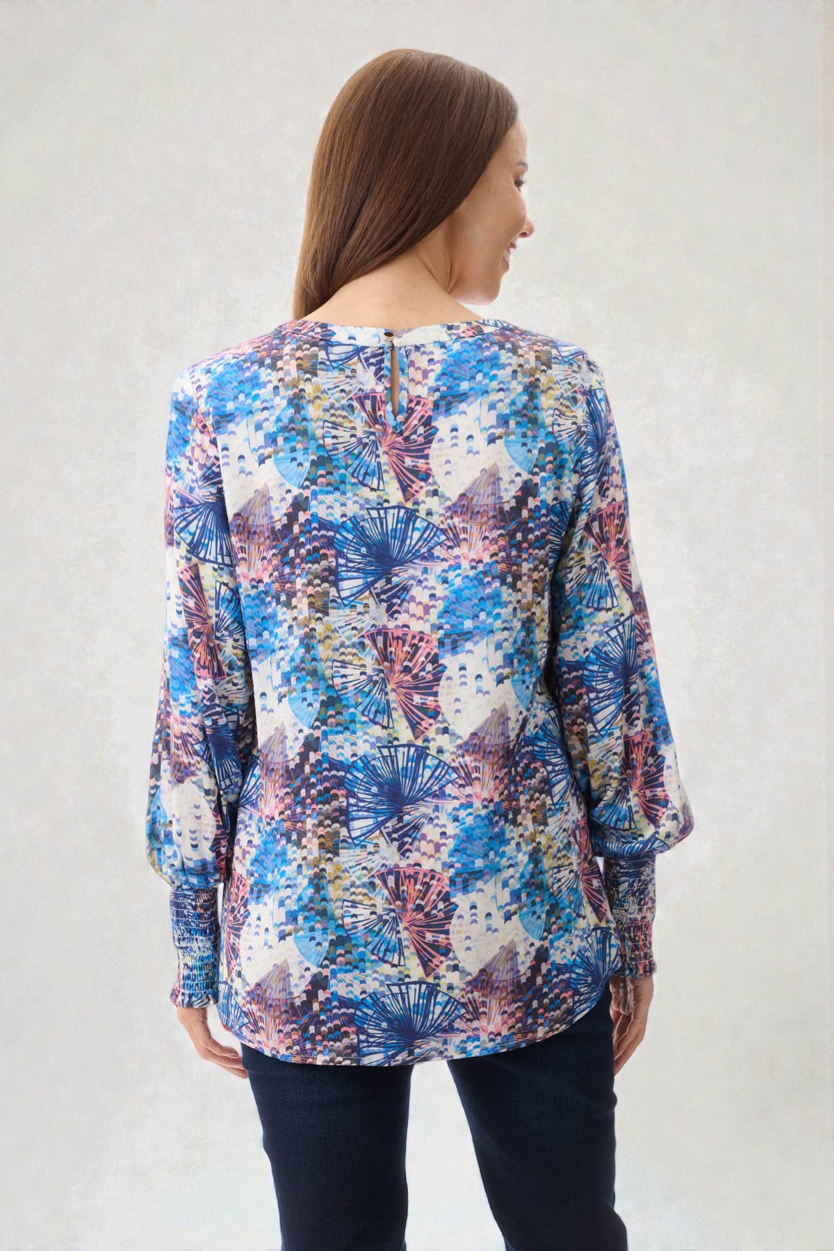 Lee crew neck blouse