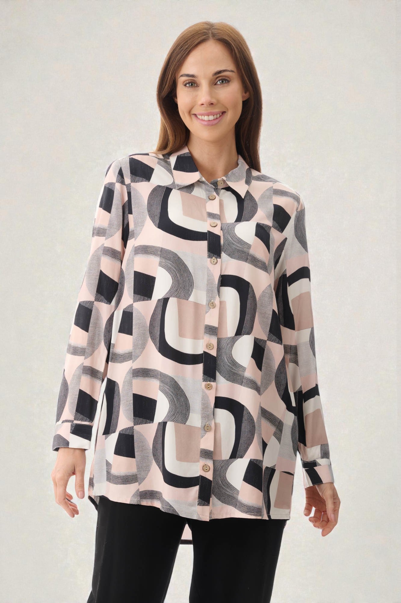 7MV58H - Hall longline shirt