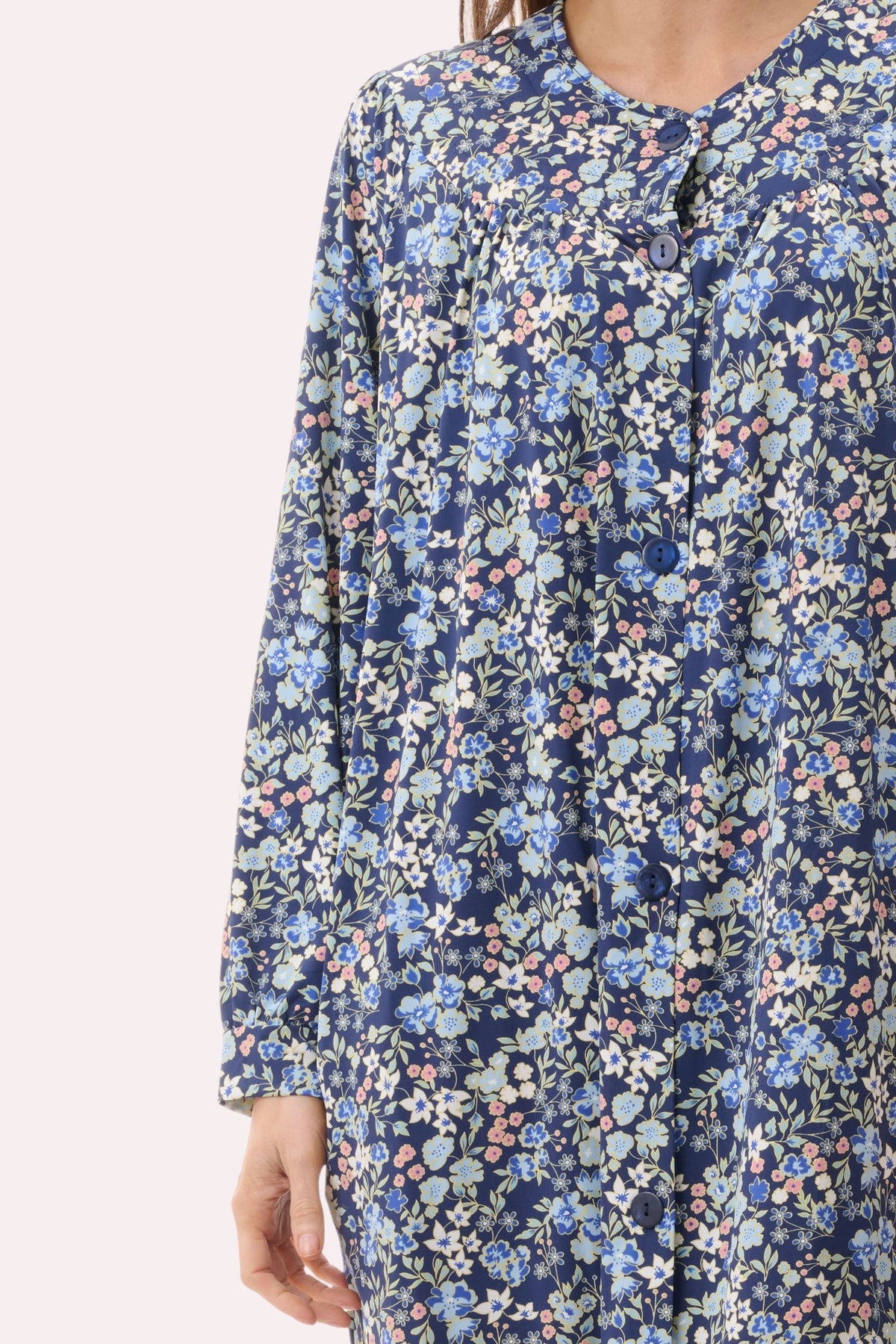 Ariel mid button brunchcoat