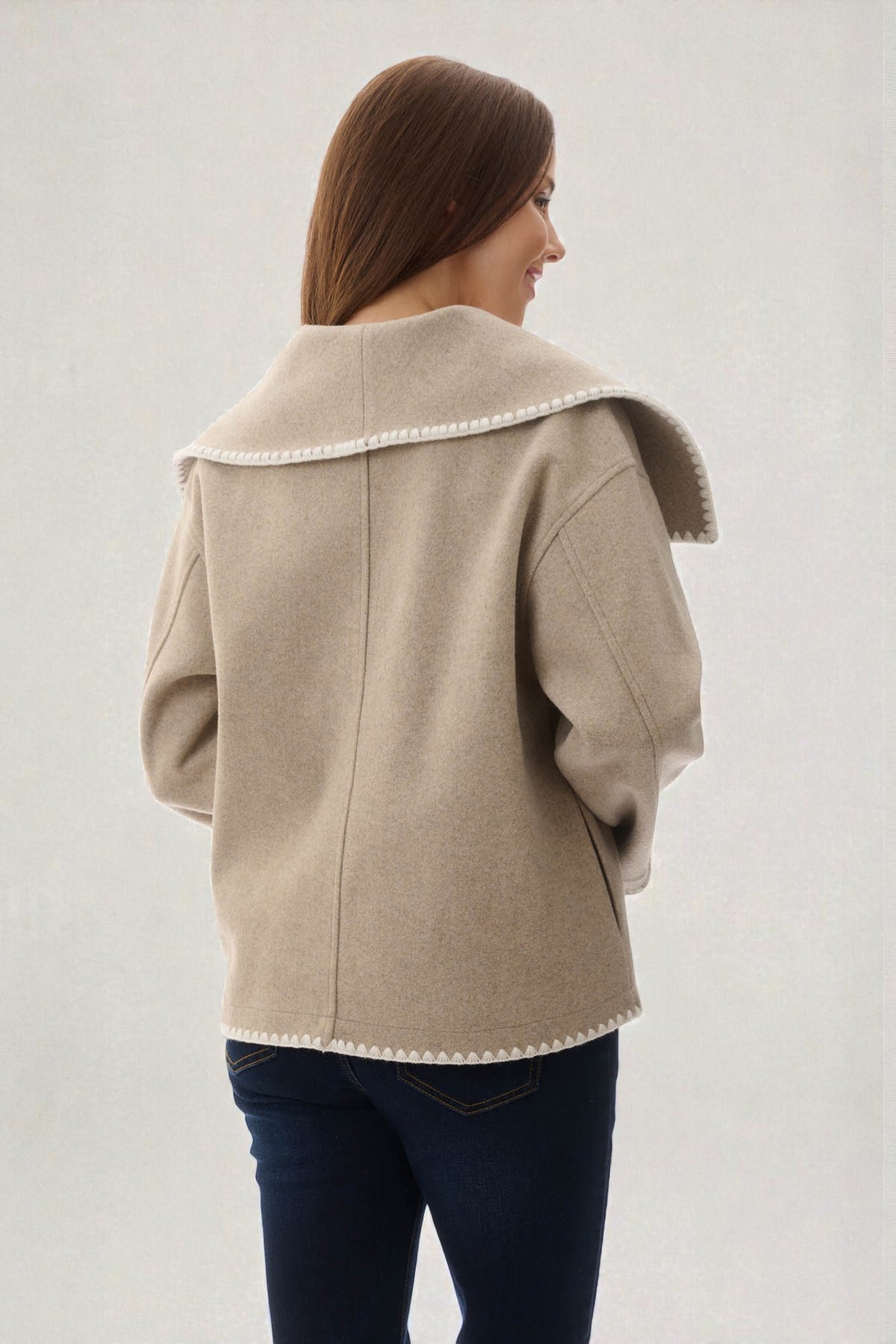 Shawl collar jacket