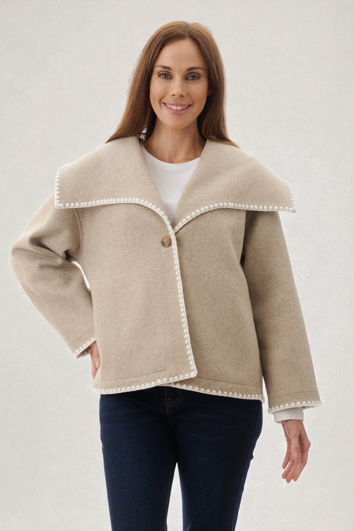 Shawl collar jacket
