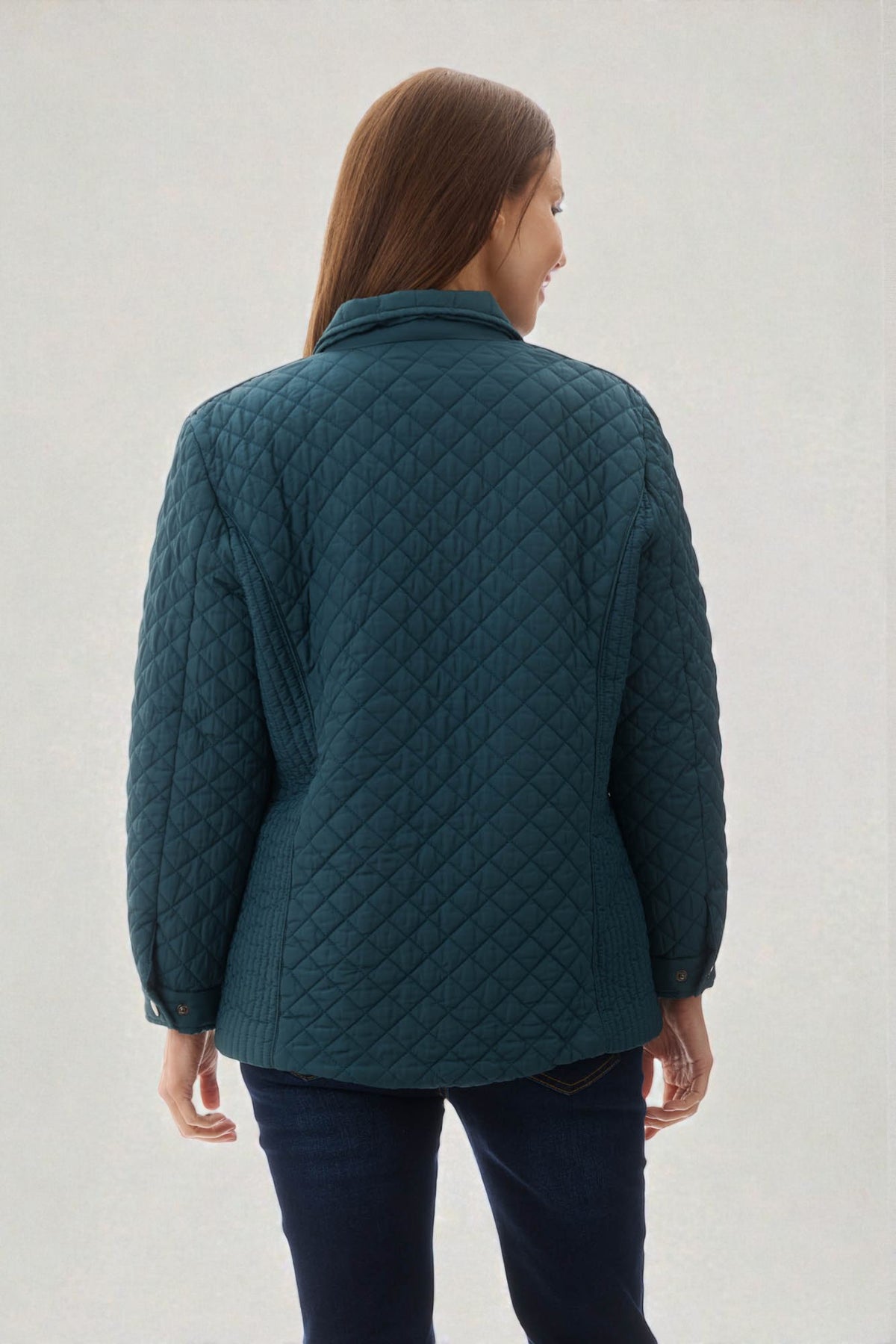 7QJ49 - Short quilted jacket