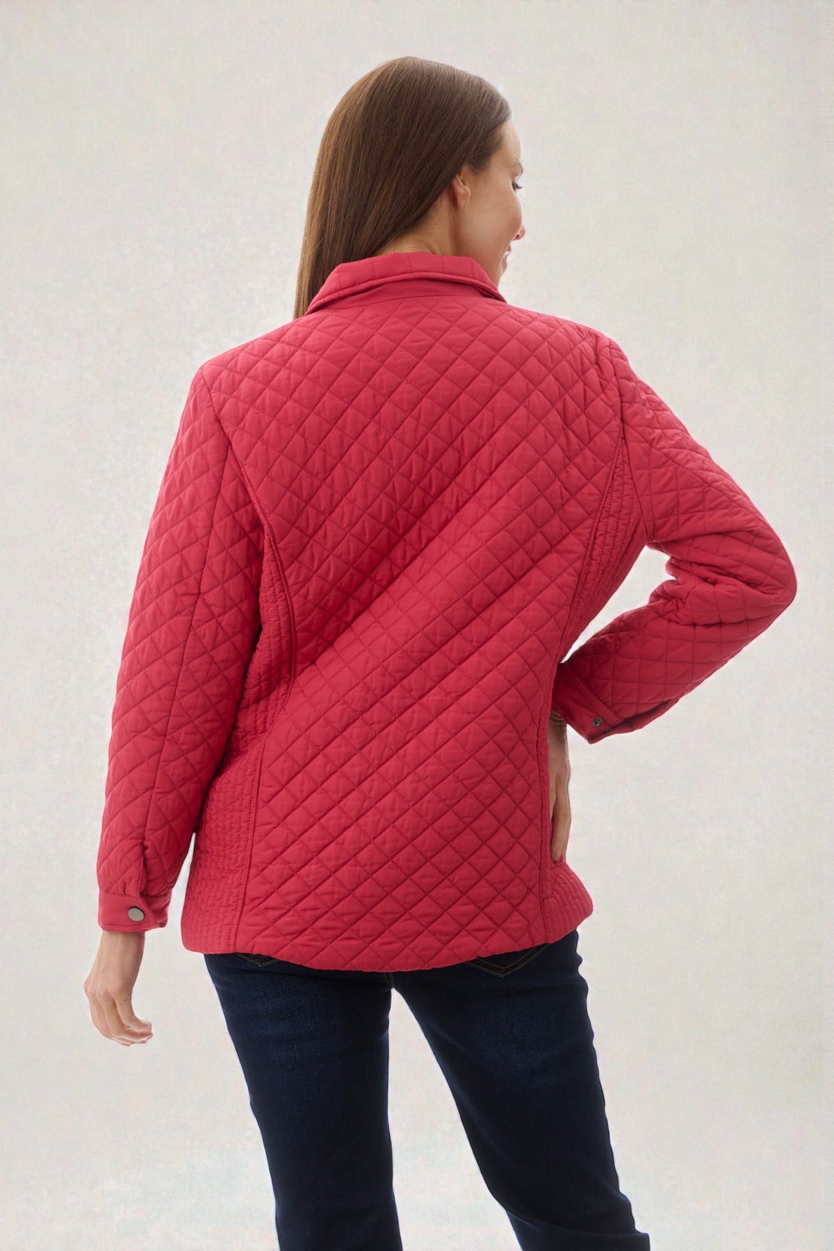 7QJ49 - Short quilted jacket