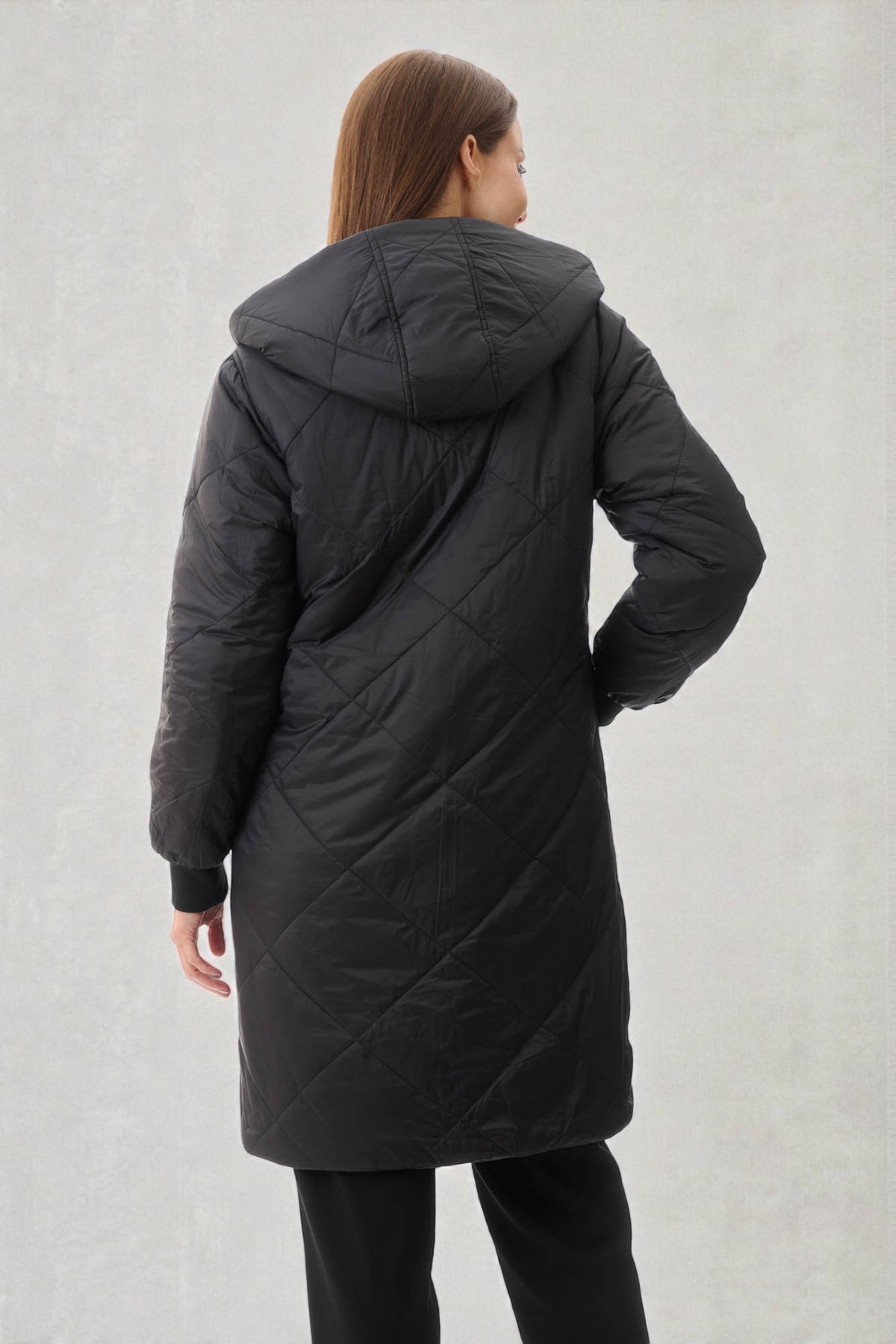 Reversible puffer jacket