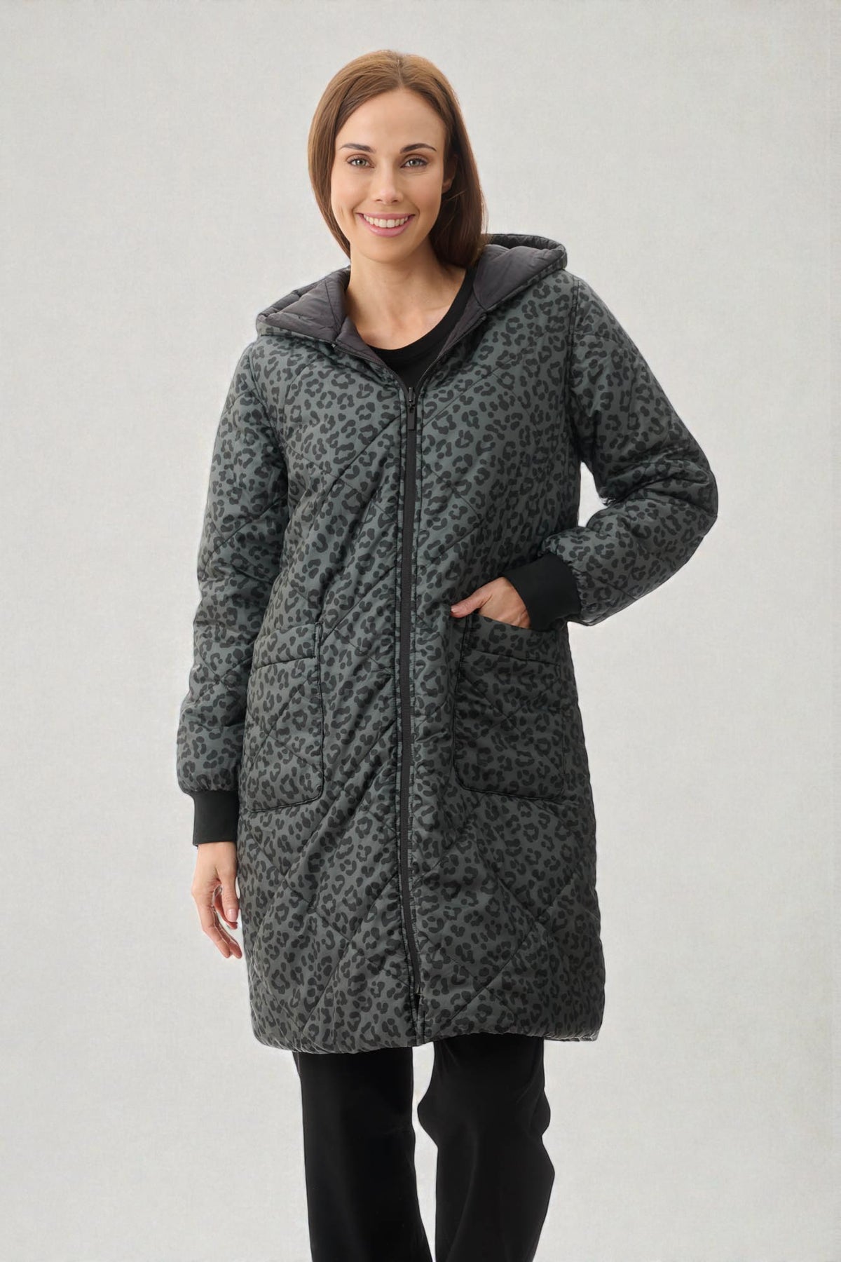 Reversible puffer jacket