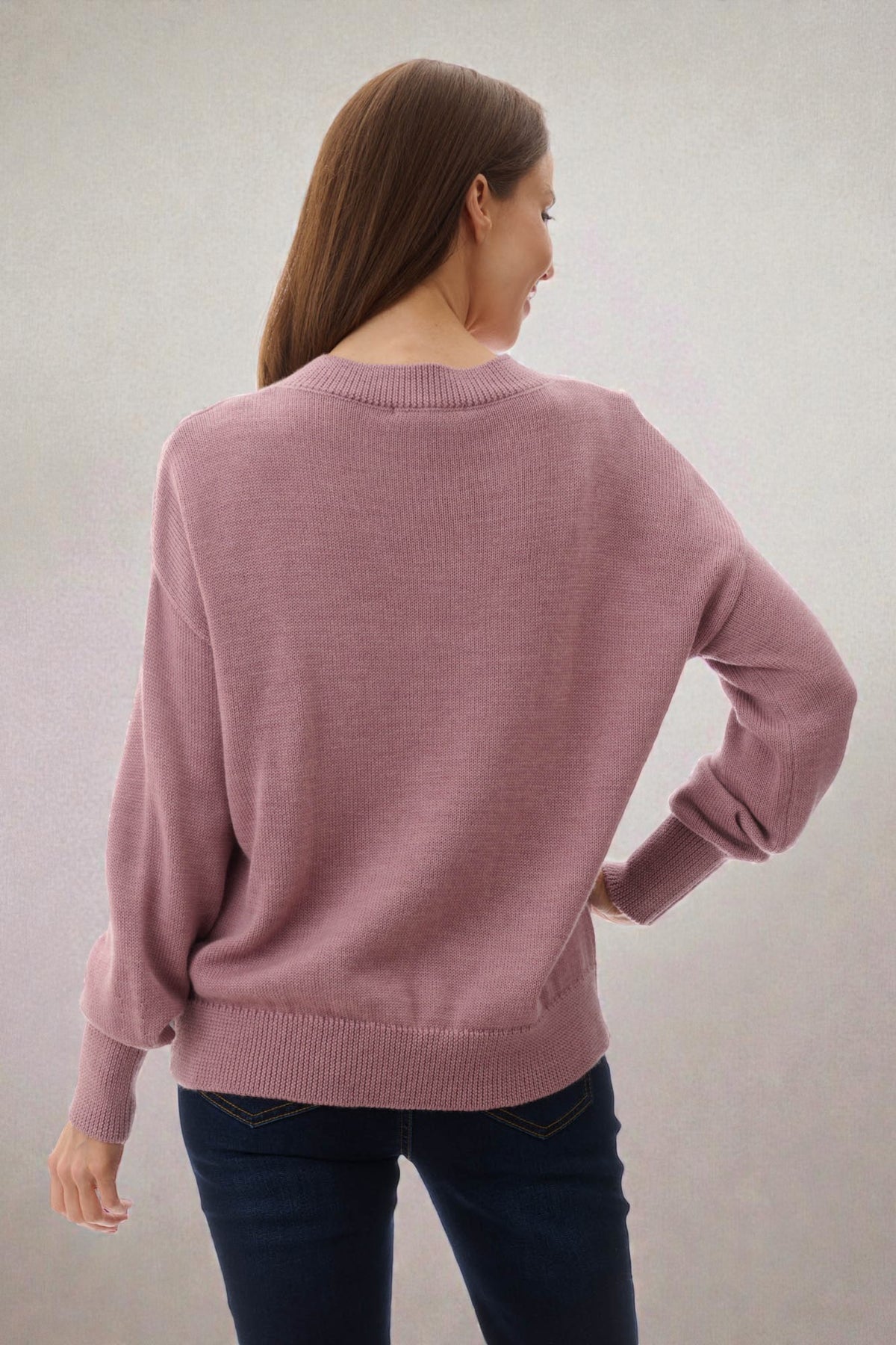 V-neck jumper