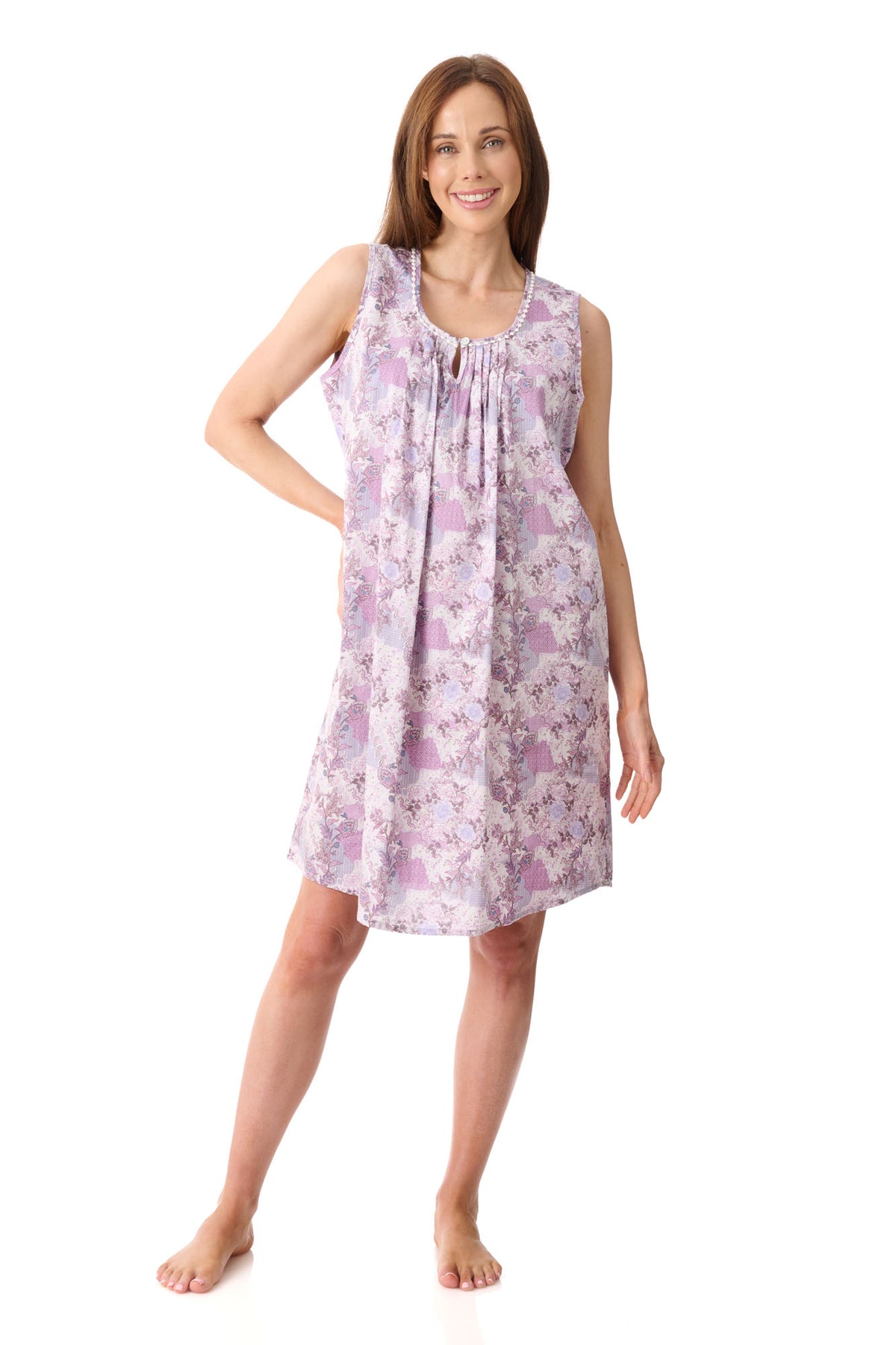 Como Sleeveless short nightie