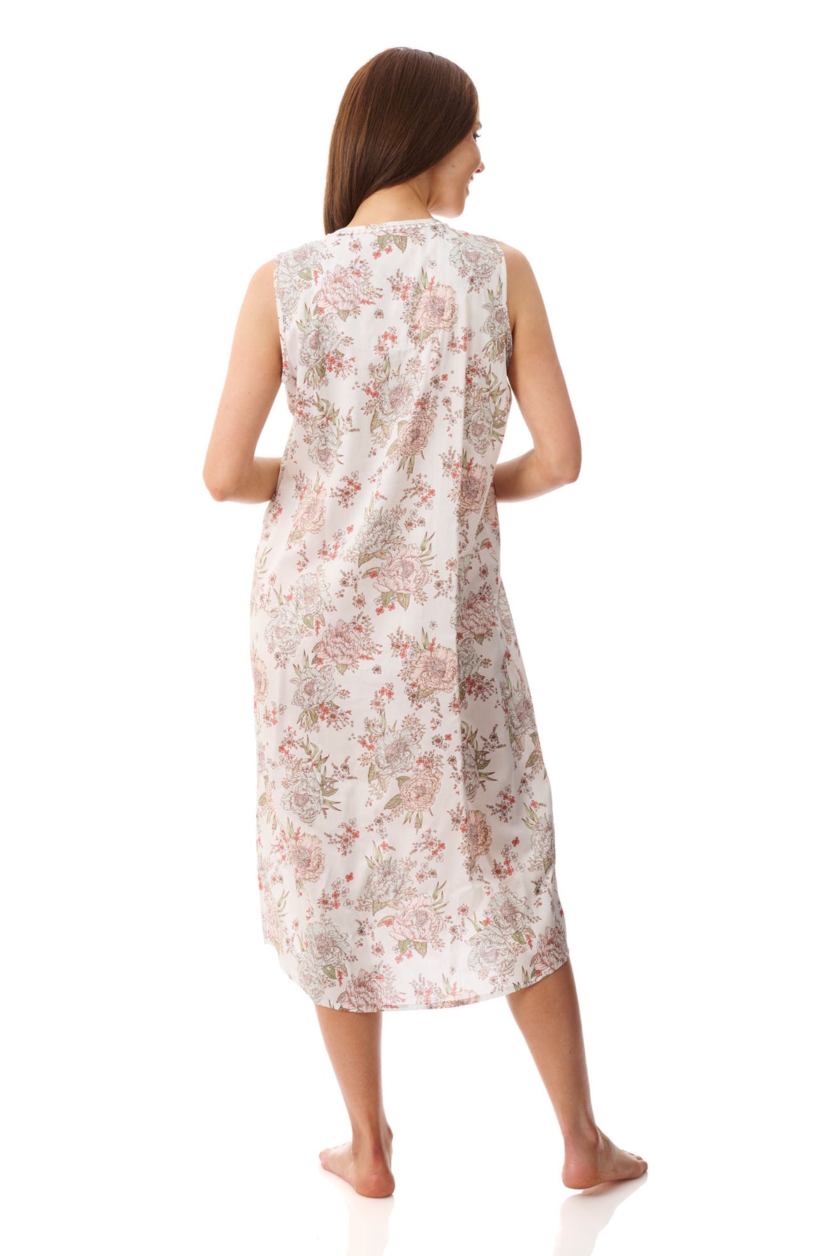 Dolce Sleeveless mid length nightie