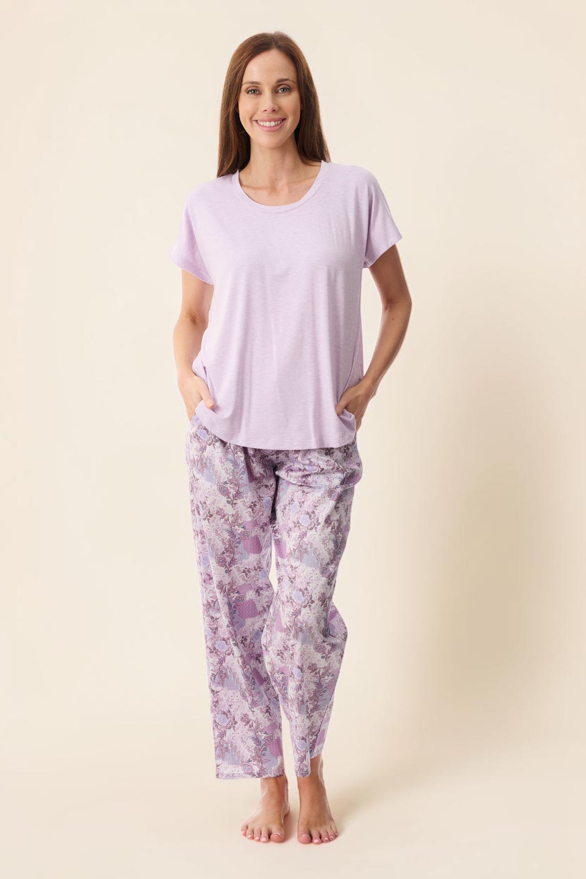 Como Pyjama with knit top