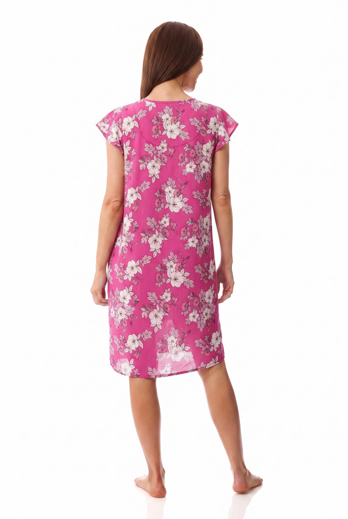 Siena Flutter sleeve short nightie