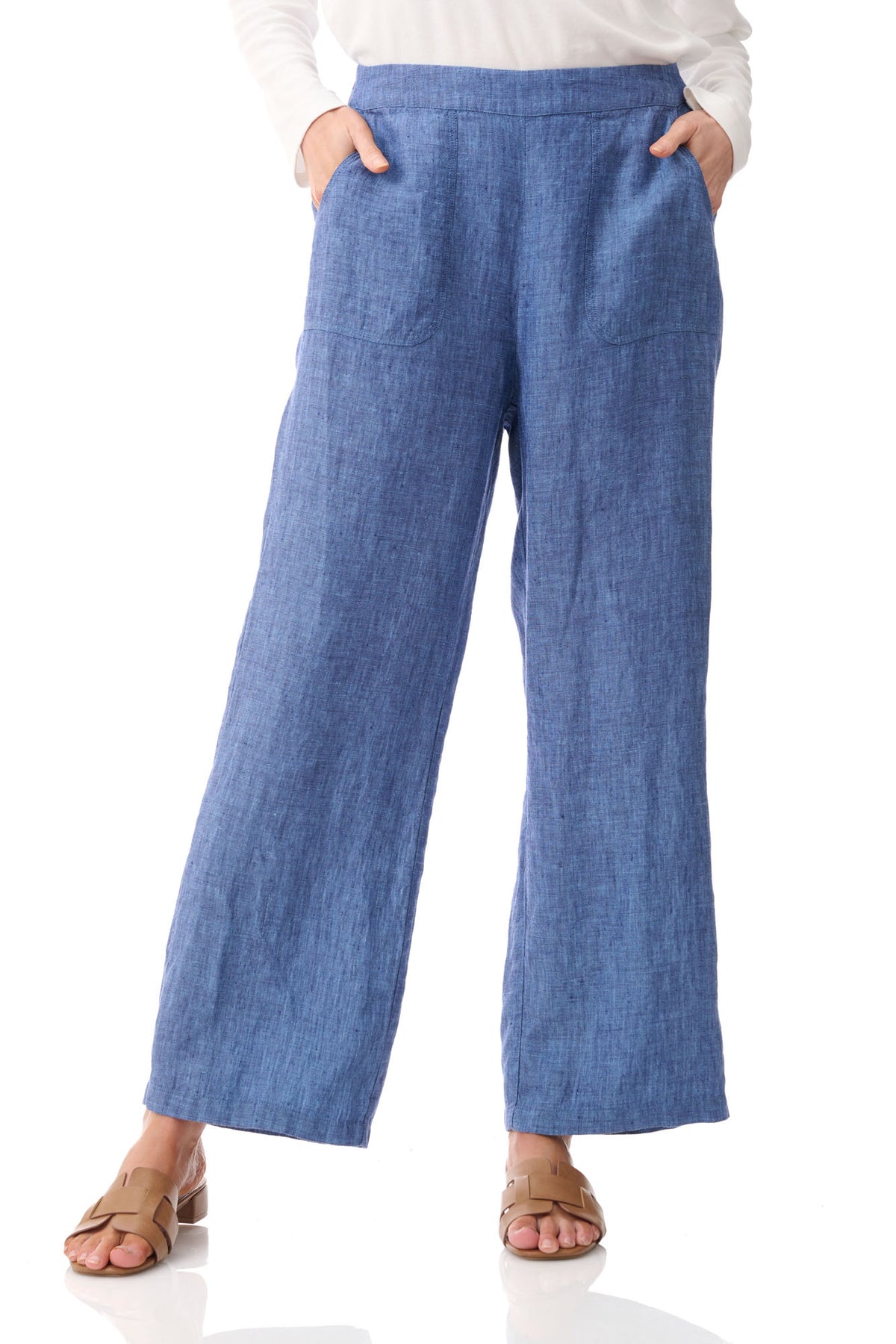 Relaxed linen pant