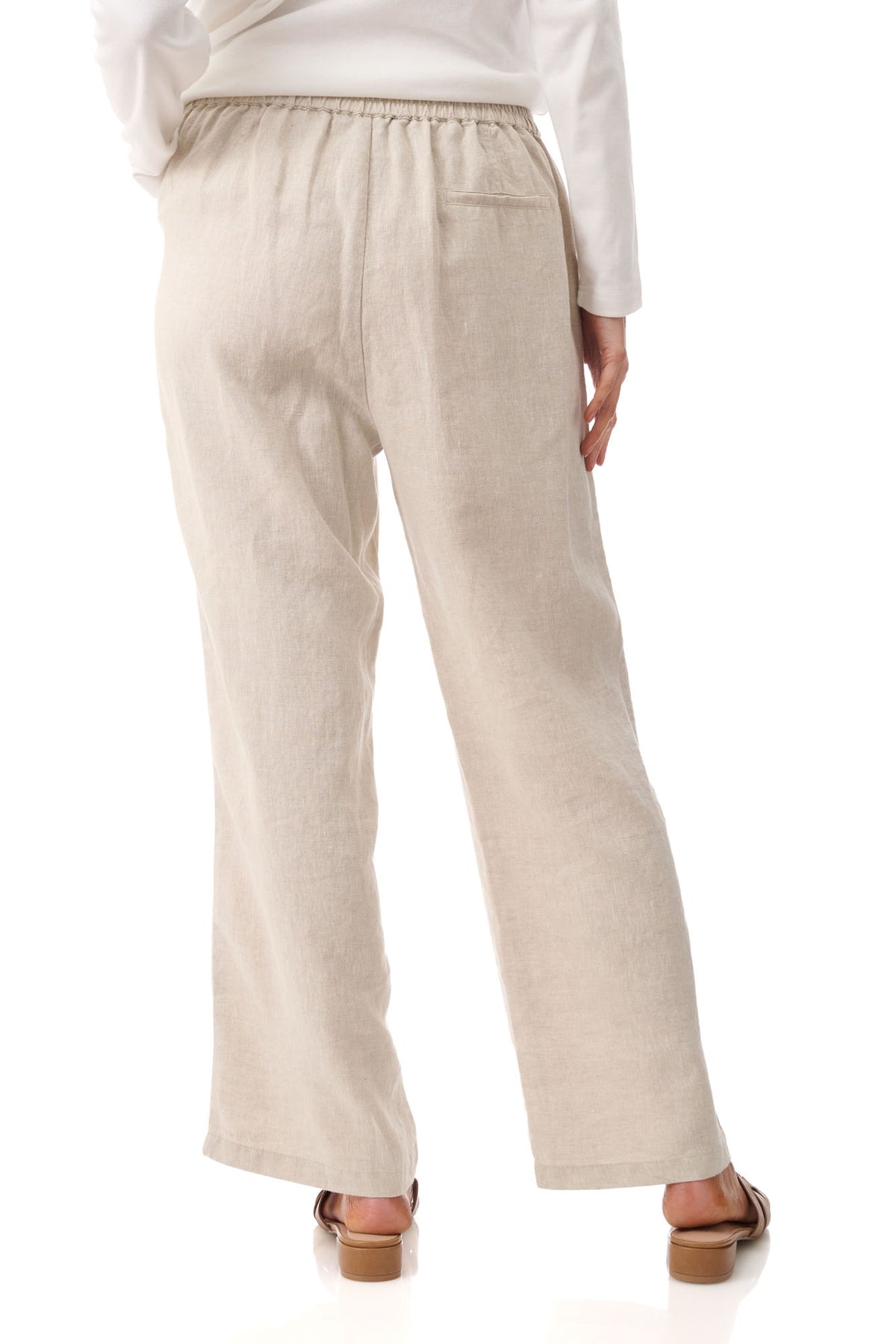 Relaxed linen pant
