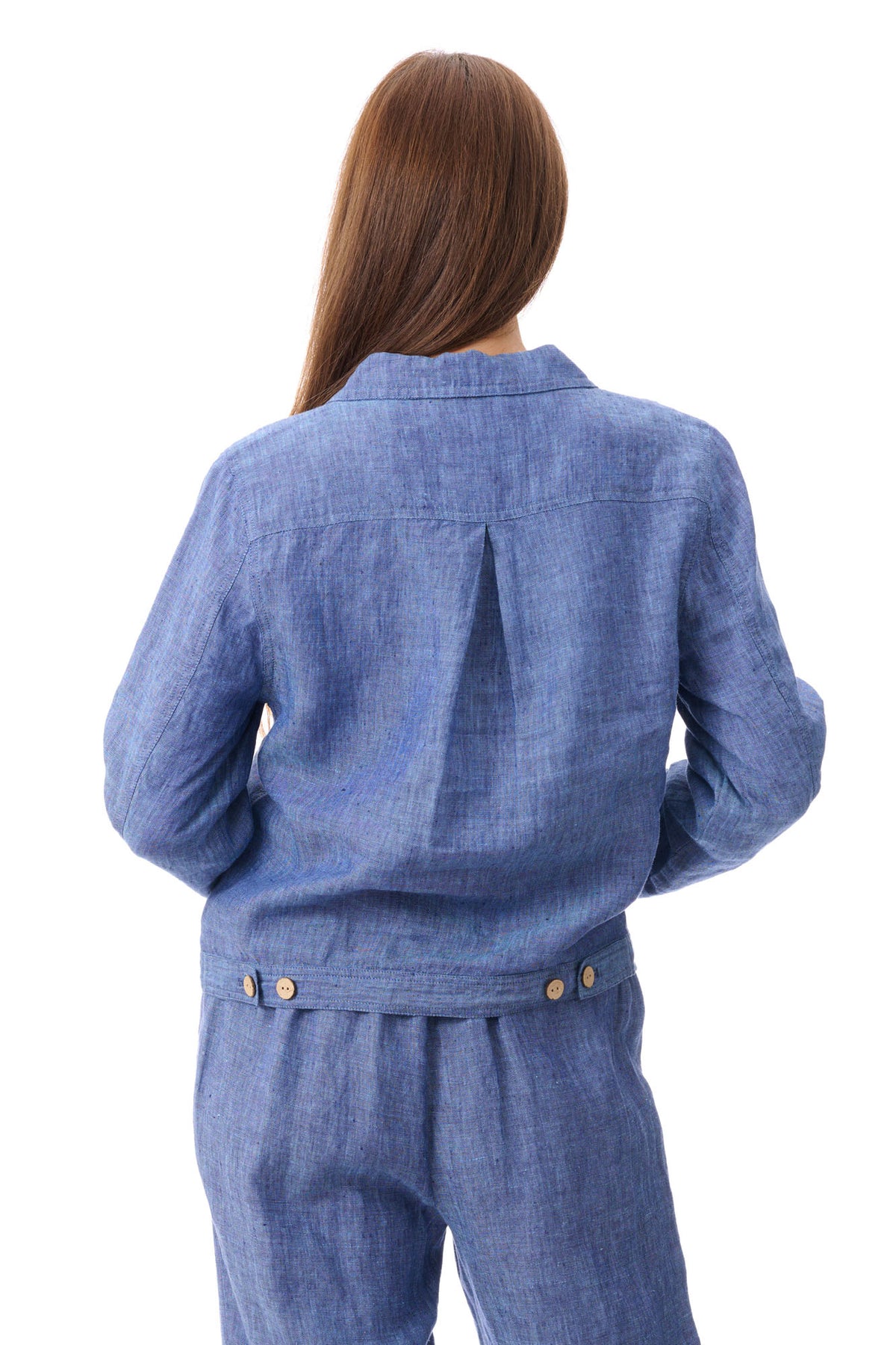 Lightweight linen jacket