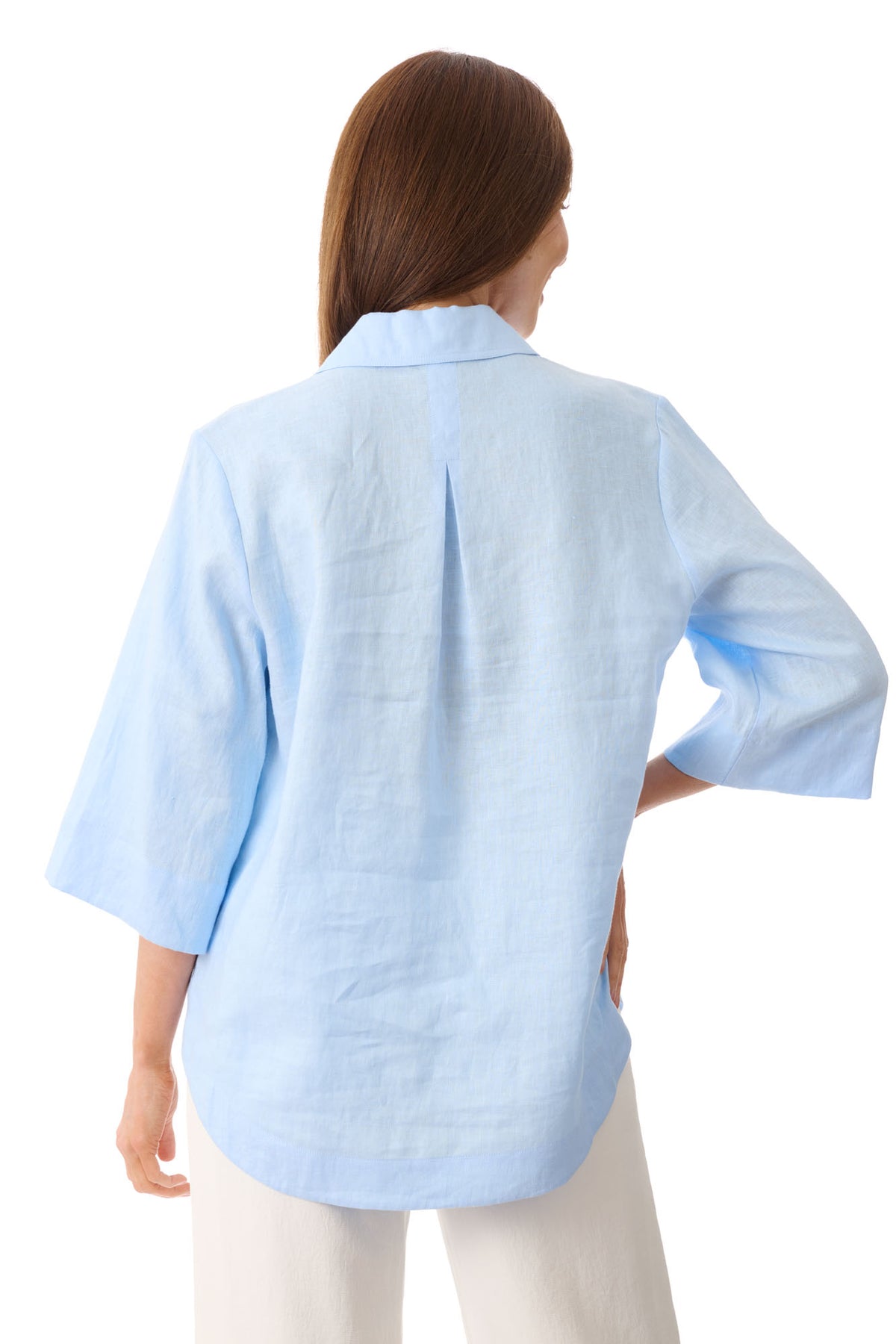 100% Linen popover shirt