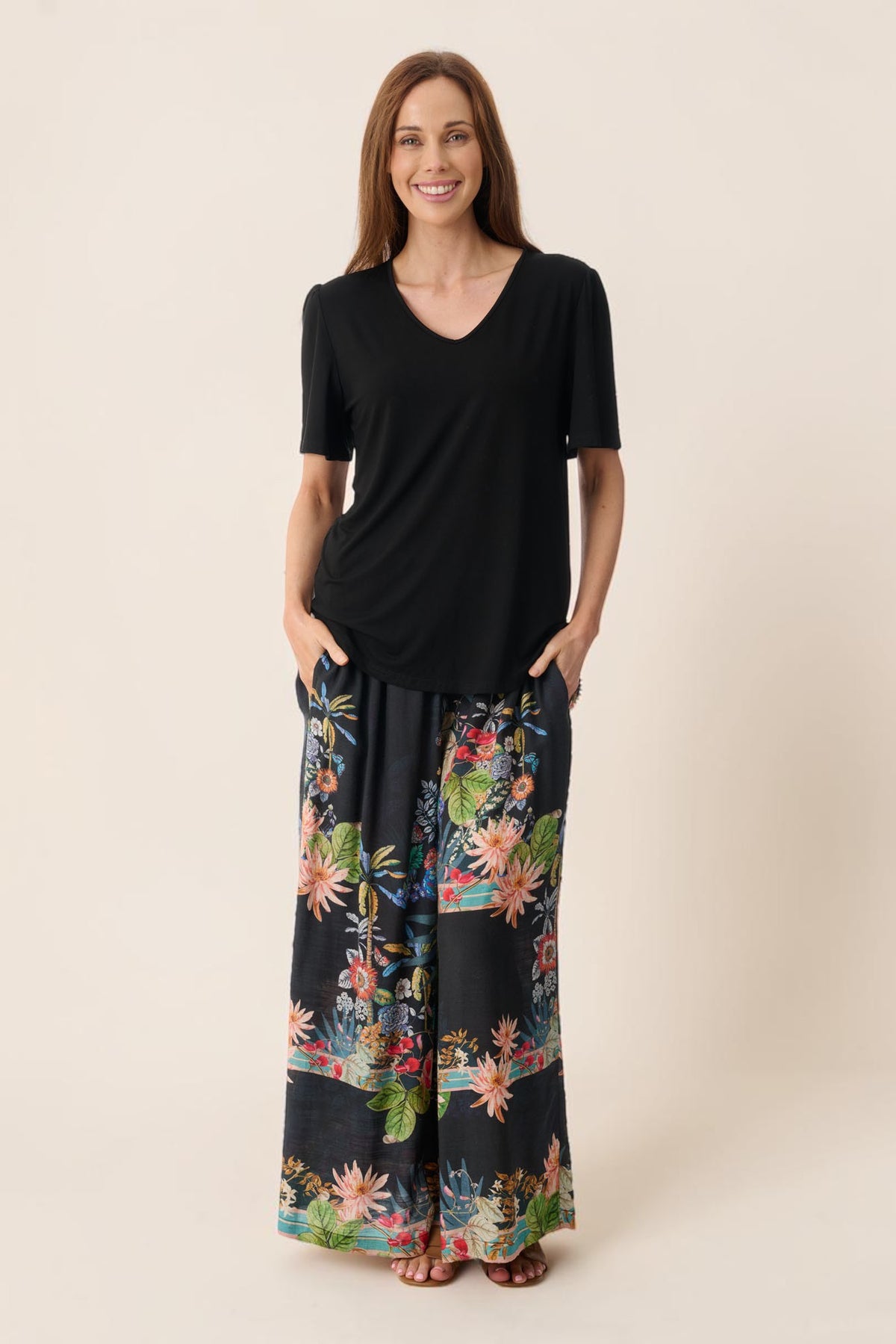 Alanna print pant