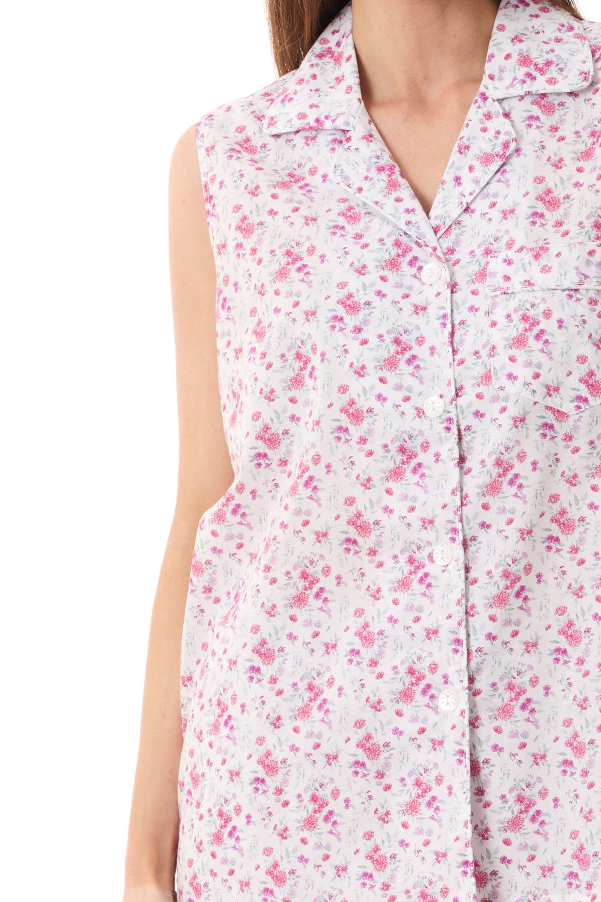 Genoa Sleeveless capri pyjama