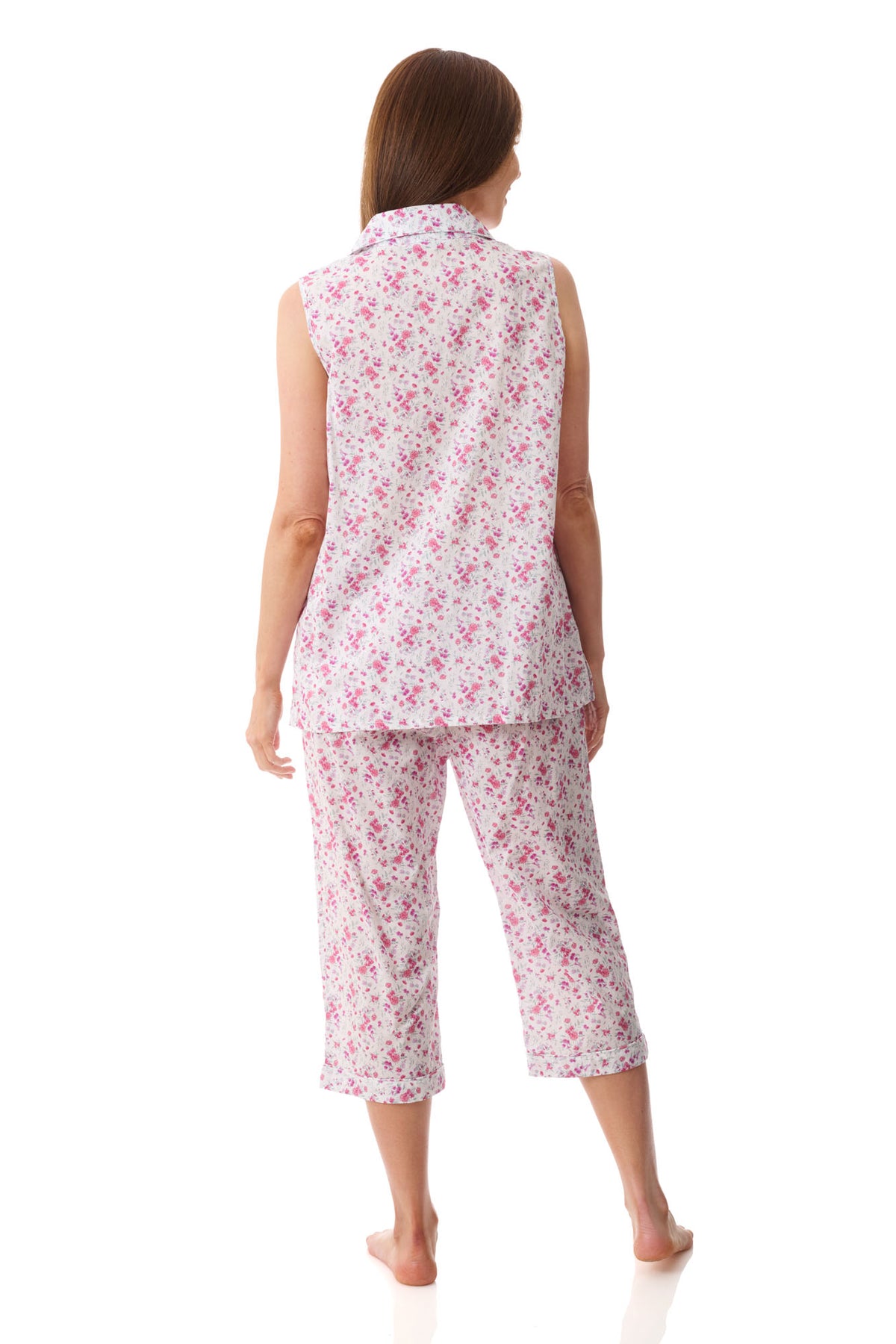 Genoa Sleeveless capri pyjama