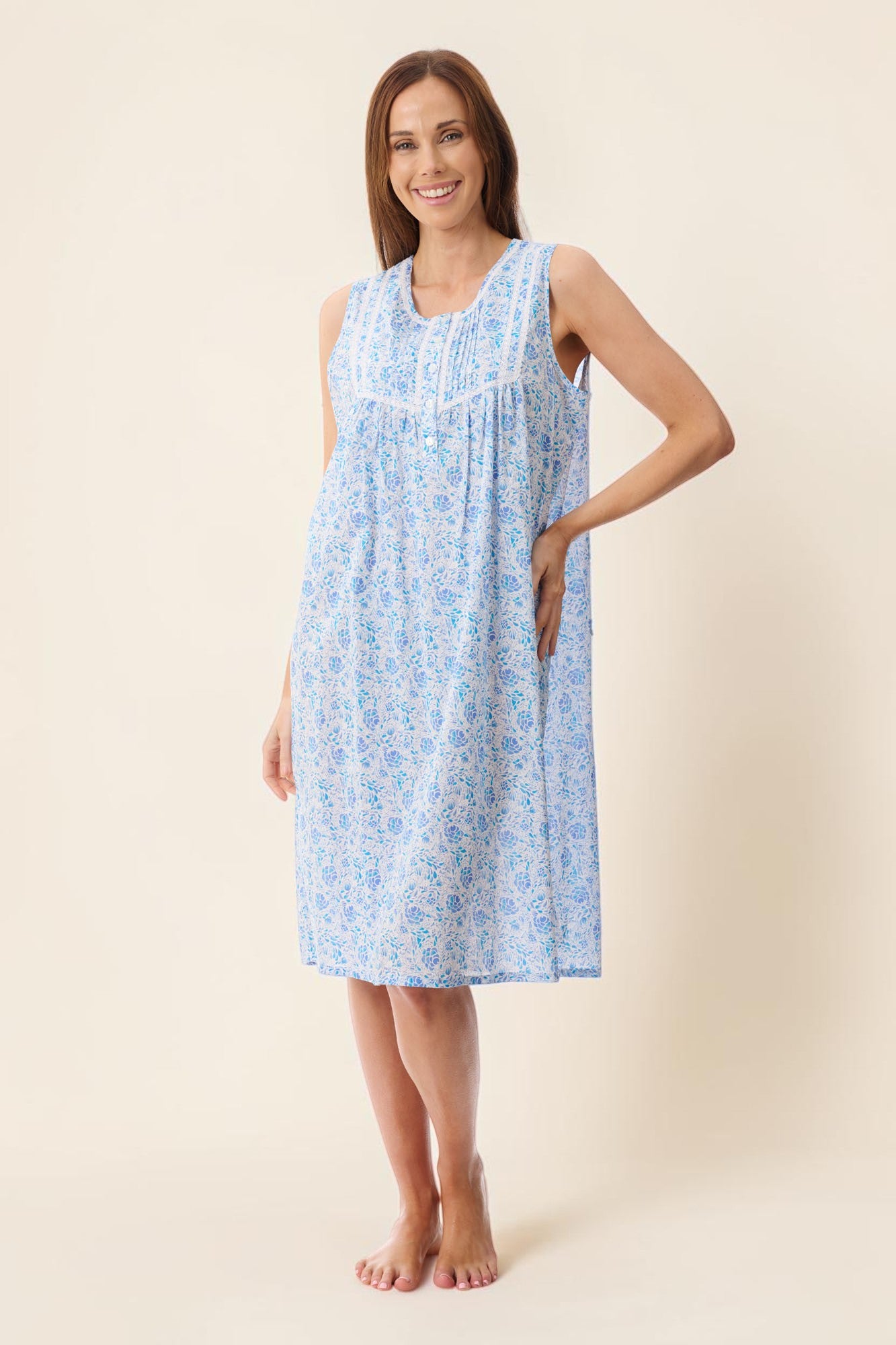 Jenne Sleeveless short nightie