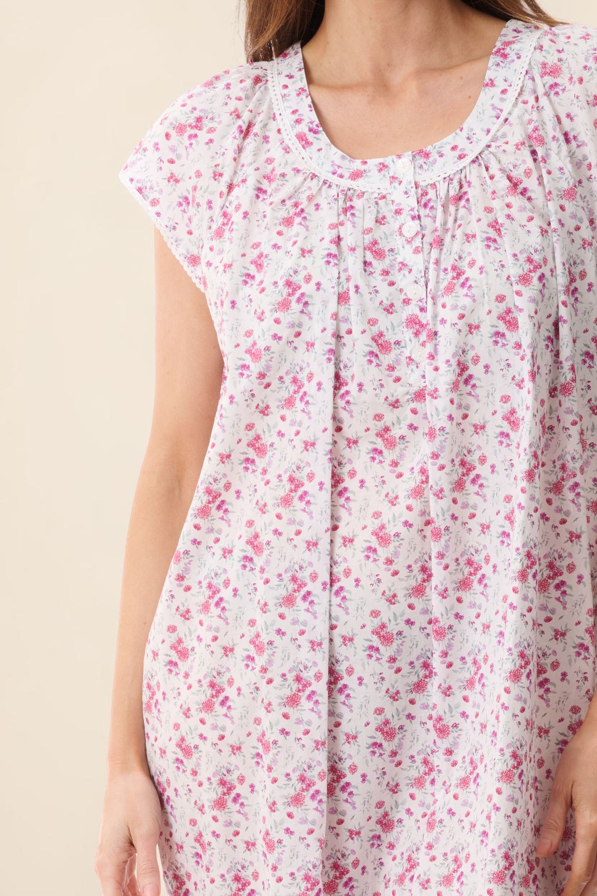 Genoa Cap sleeve short nightie