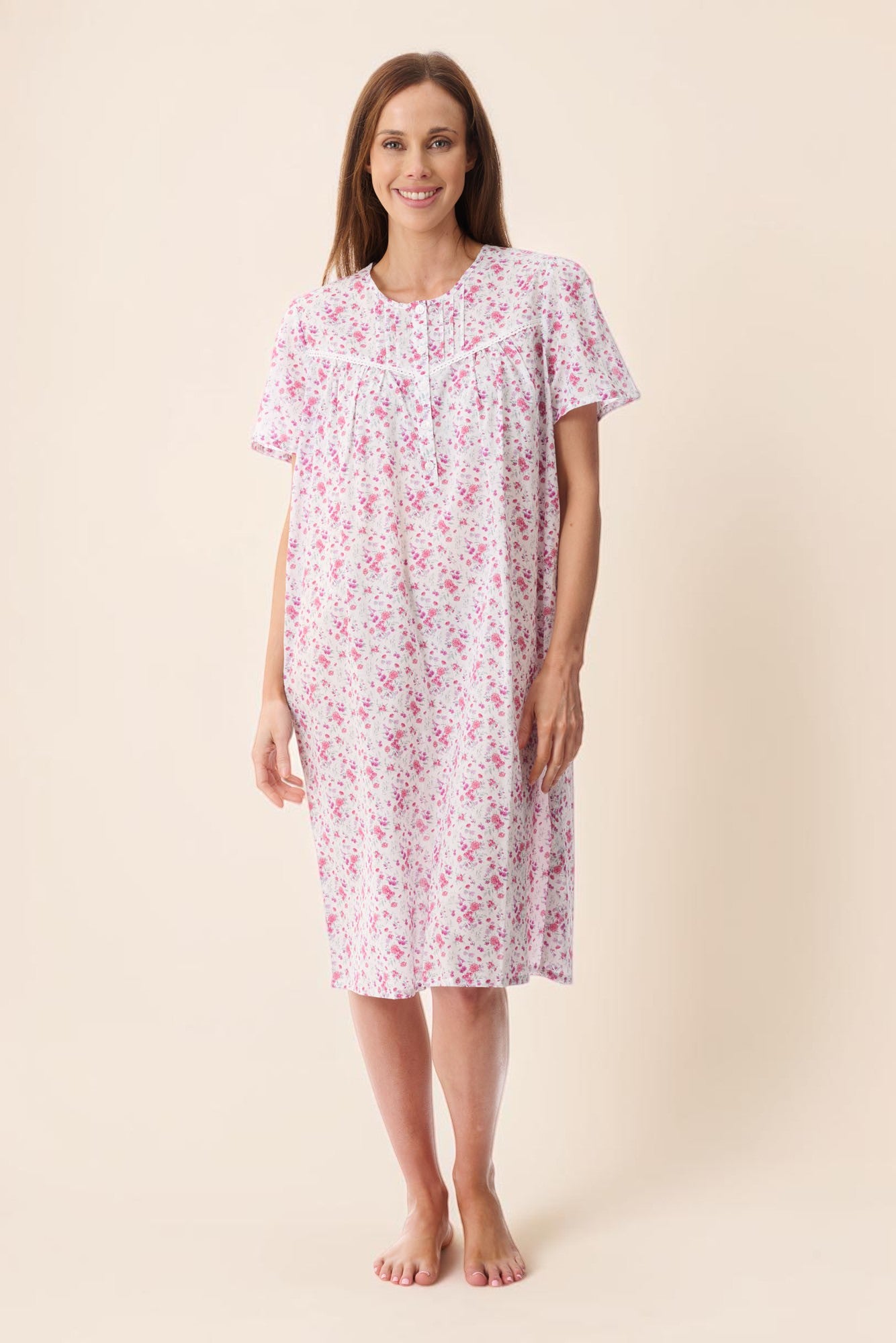 Genoa Short sleeve short nightie