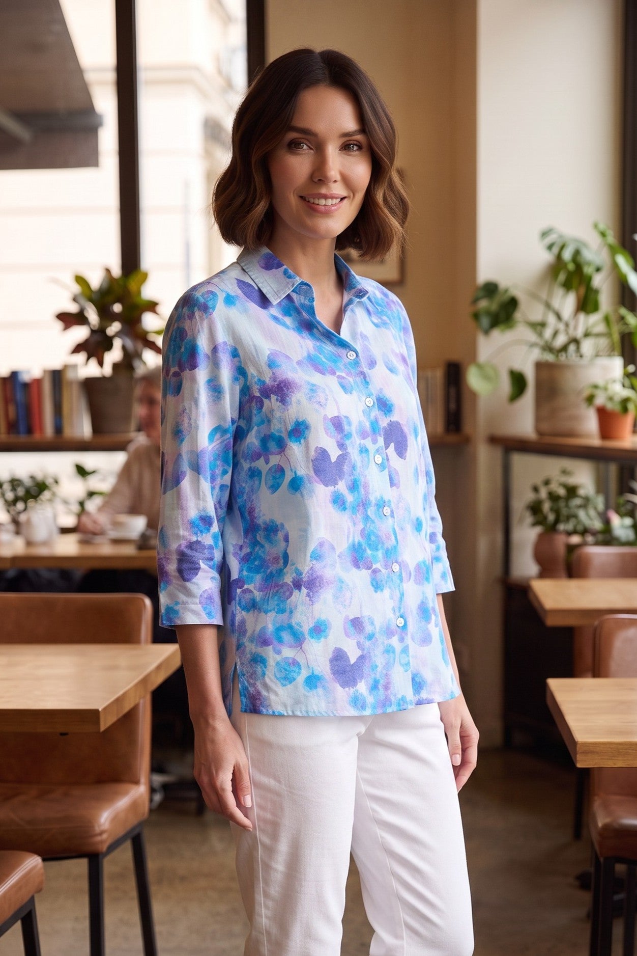Claire 3/4 sleeve shirt