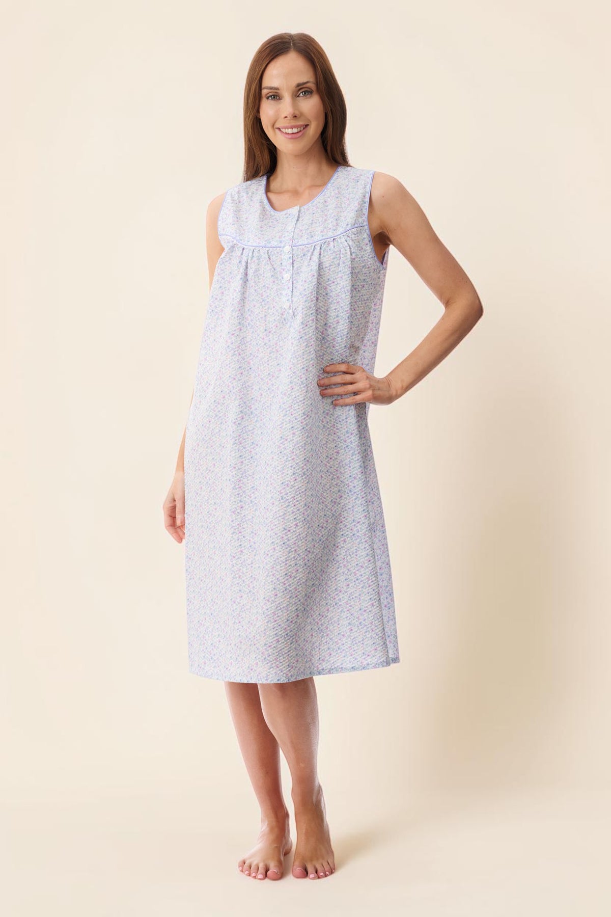 Salerno Sleeveless short nightie