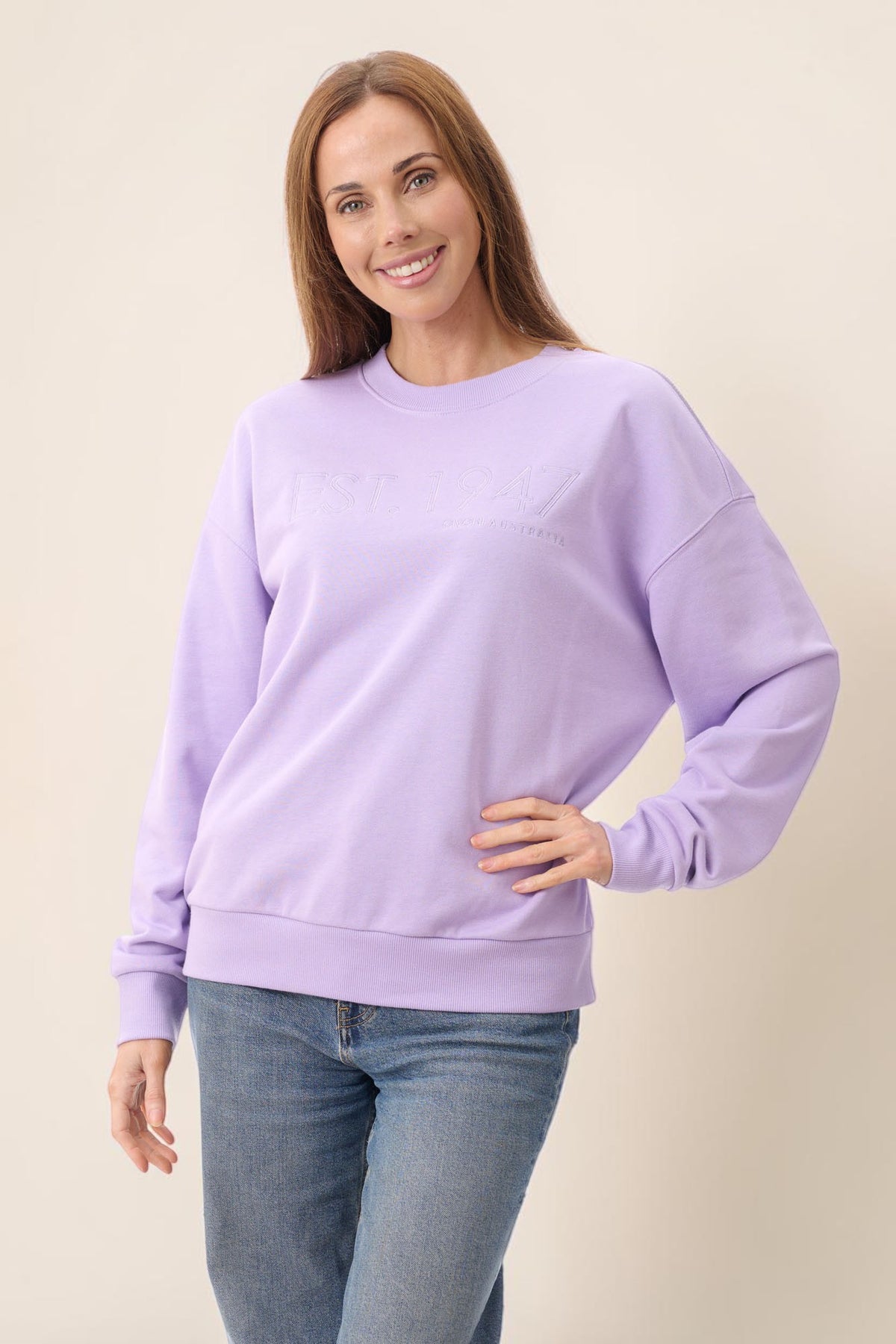 Crew neck jumper