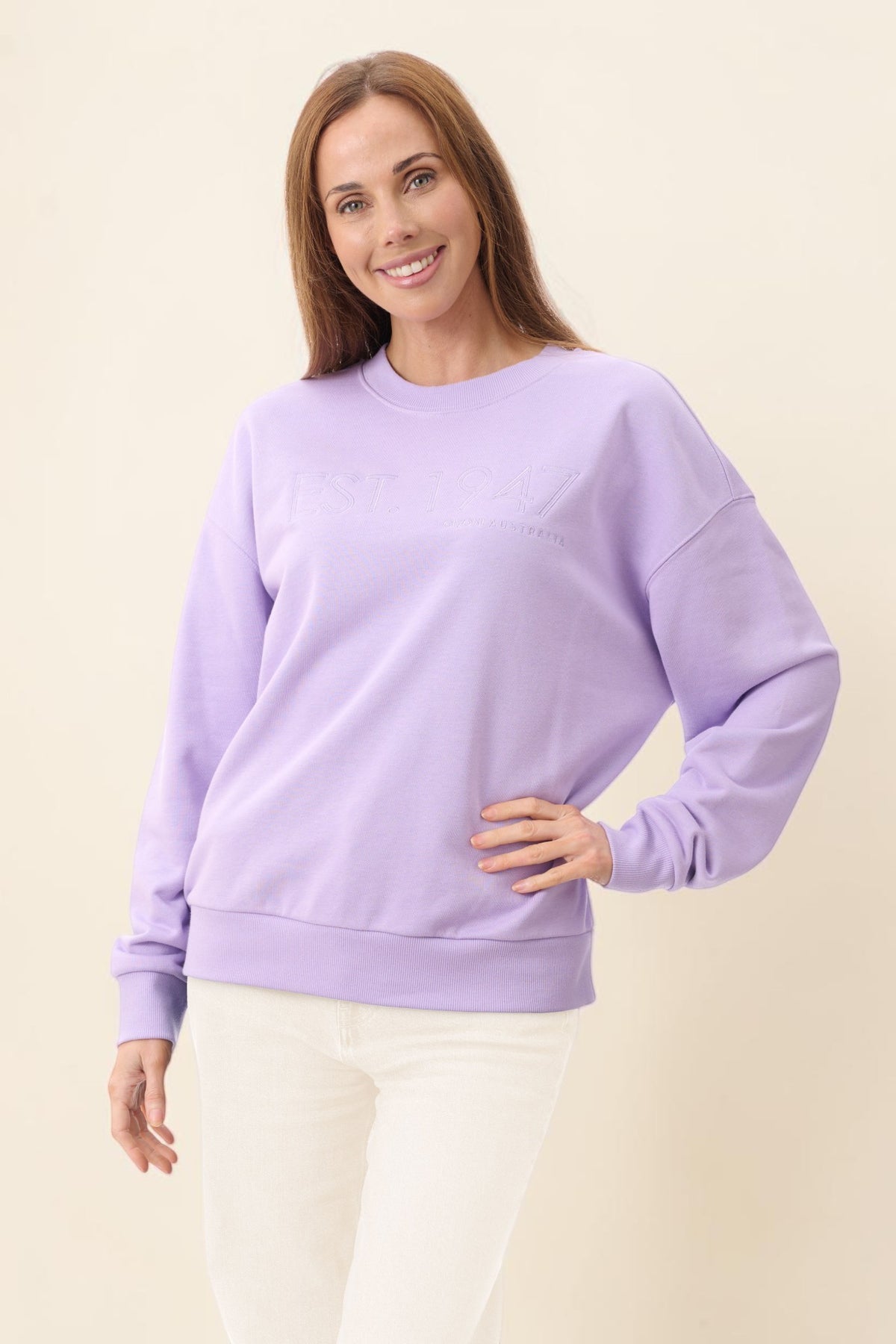 Crew neck jumper