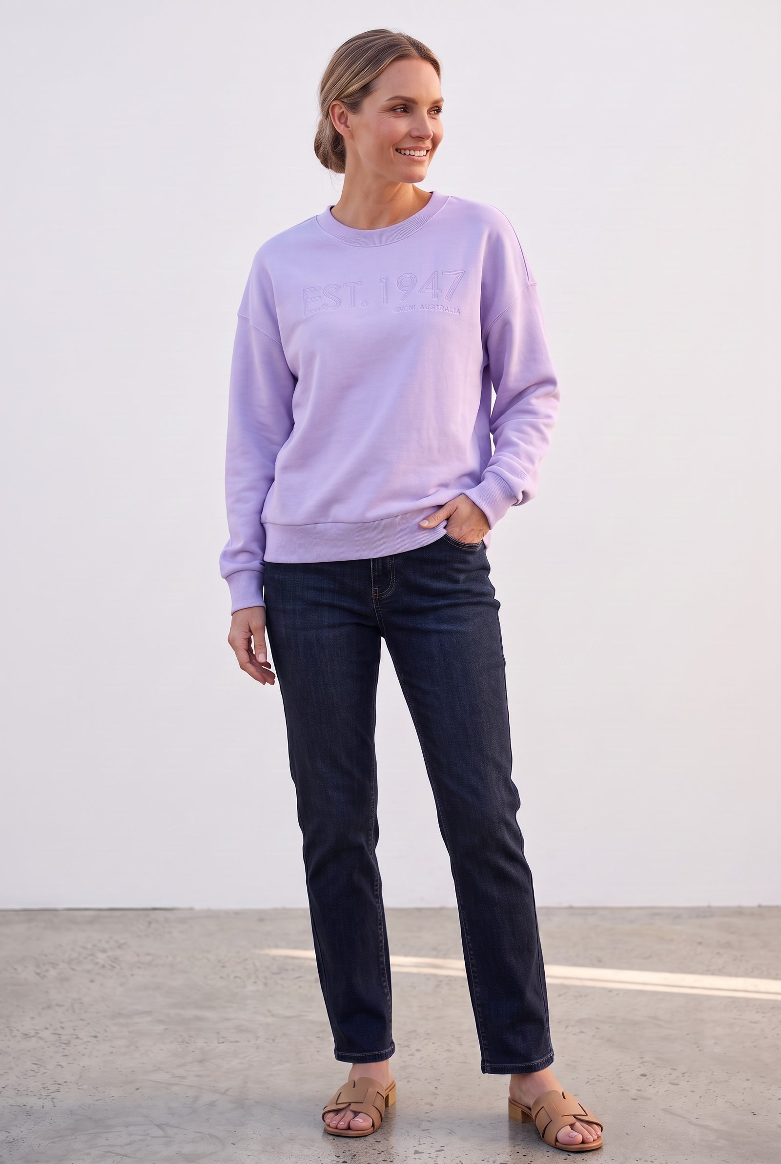 Crew neck jumper