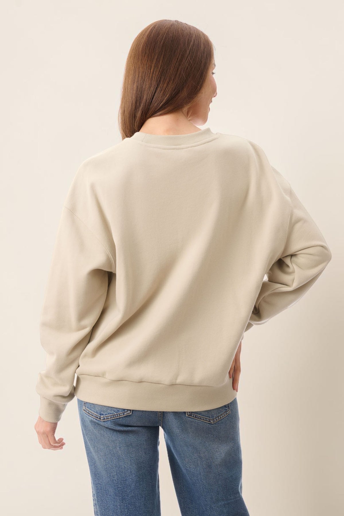 Crew neck jumper