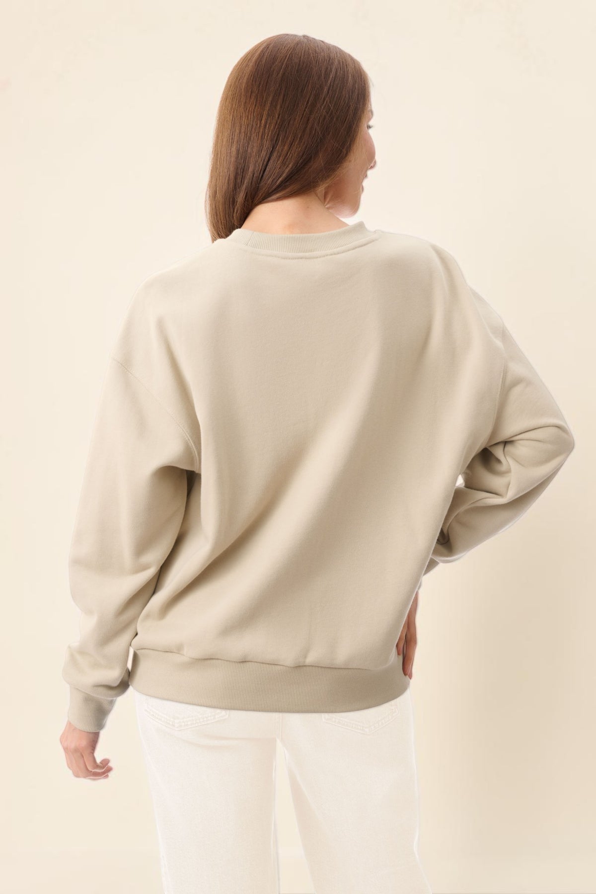 Crew neck jumper