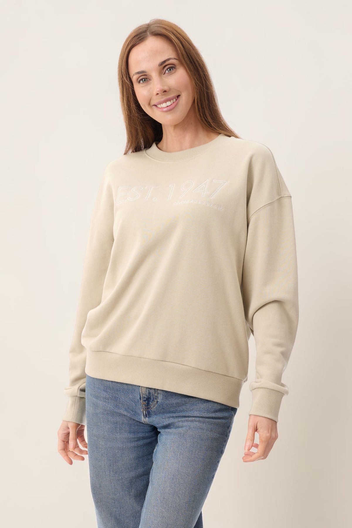 Crew neck jumper